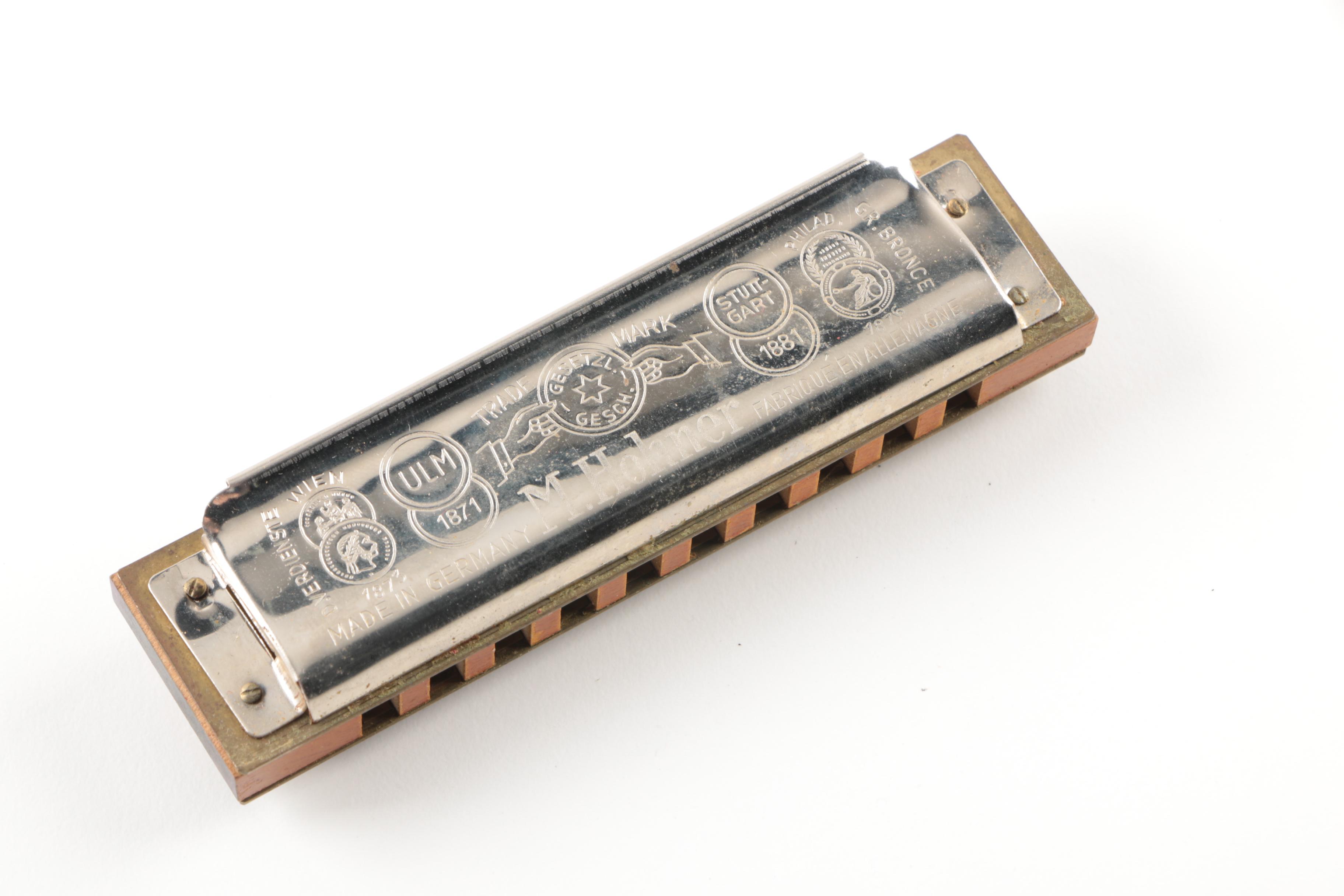 Vintage Harmonicas Including Hohner
