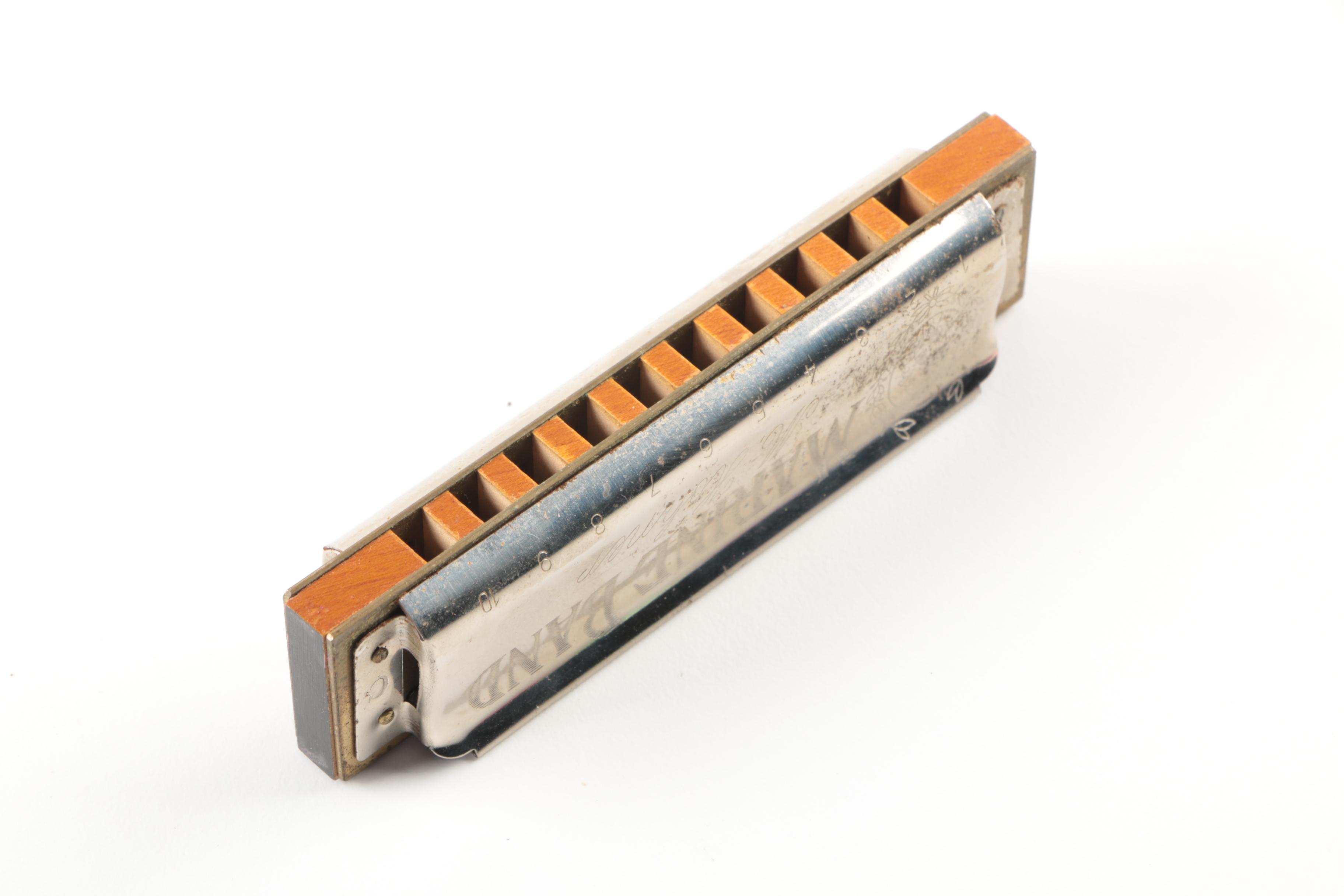Vintage Harmonicas Including Hohner