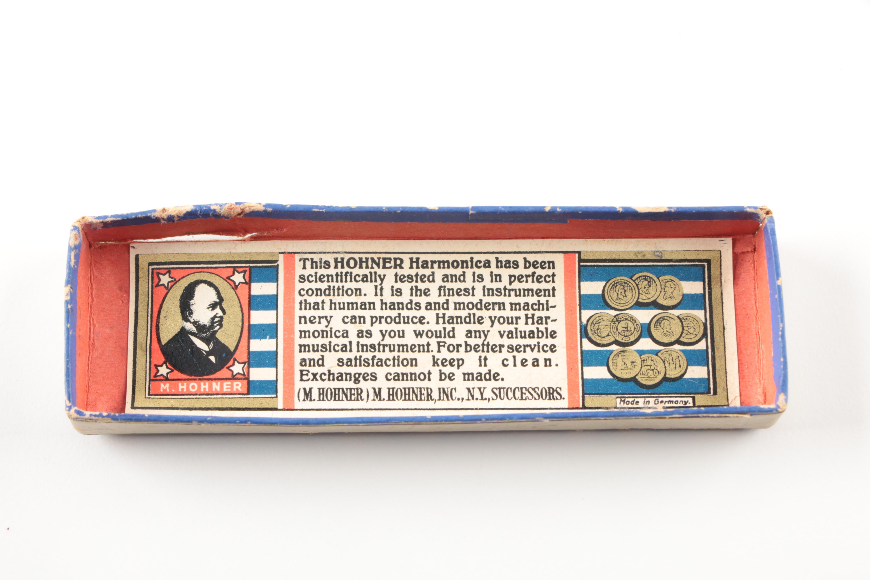 Vintage Harmonicas Including Hohner