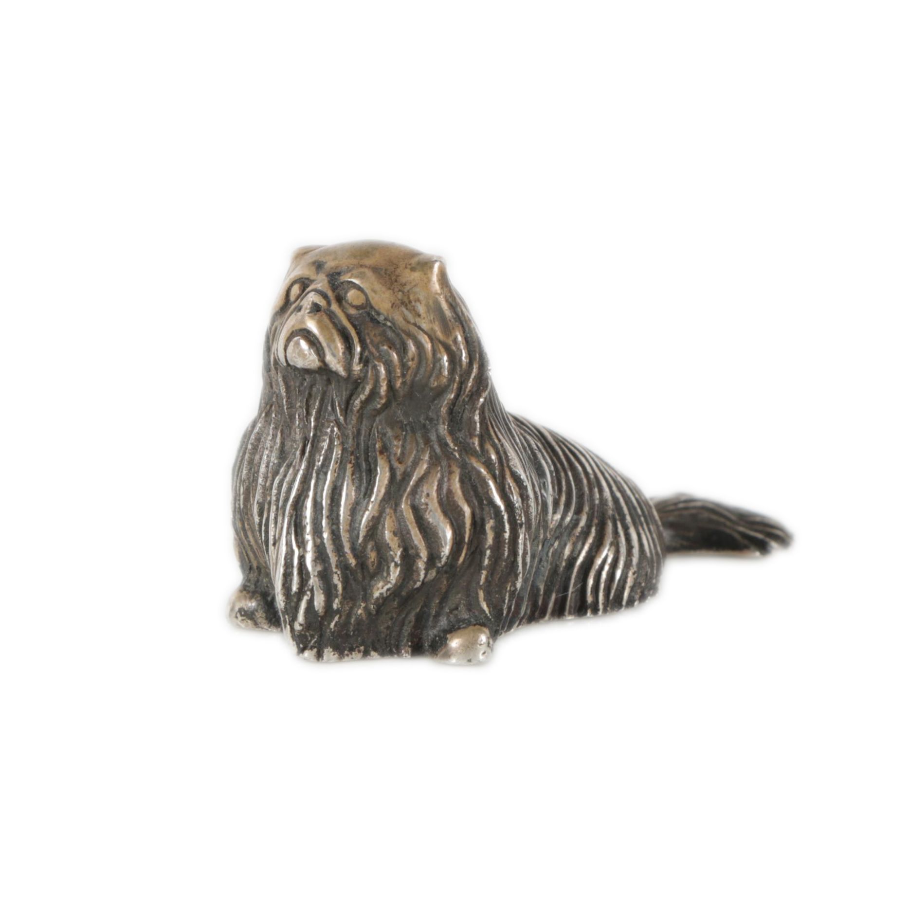 S. Kirk & Son Sterling Silver Pekingese Figurine