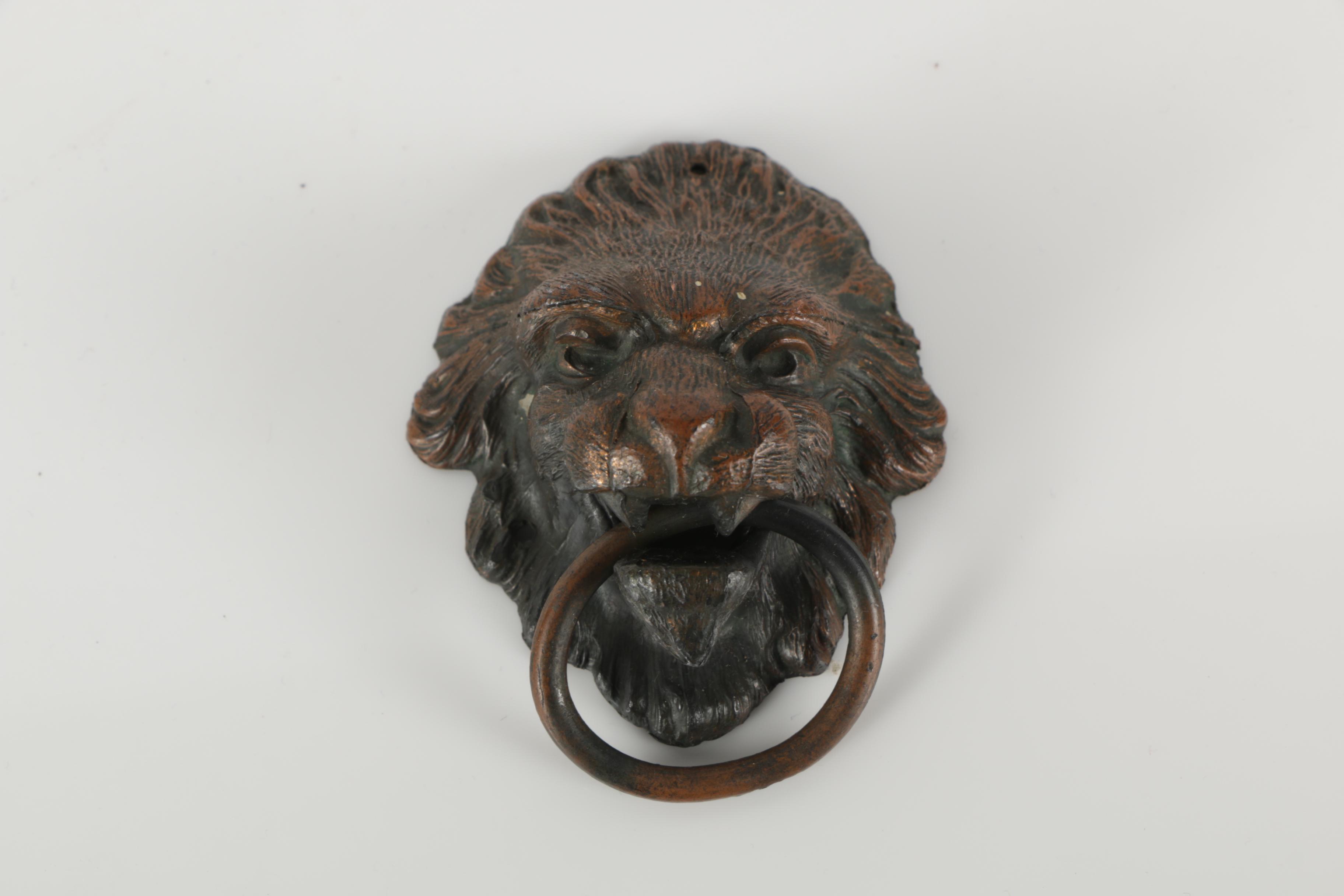 Metal Lion-Head Drawer Pulls