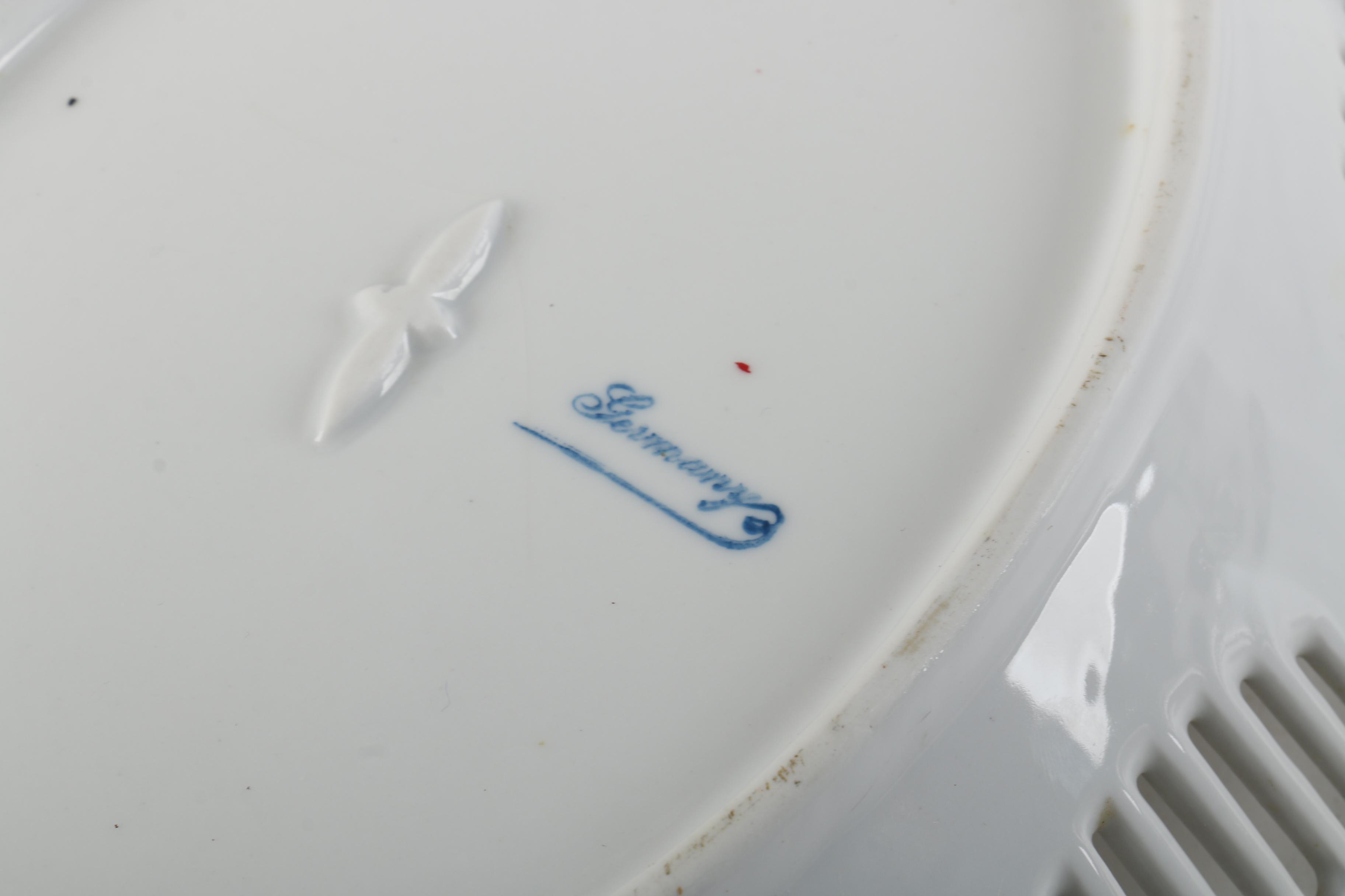 Antique Christian Heinrich Schumann Porcelain Tableware