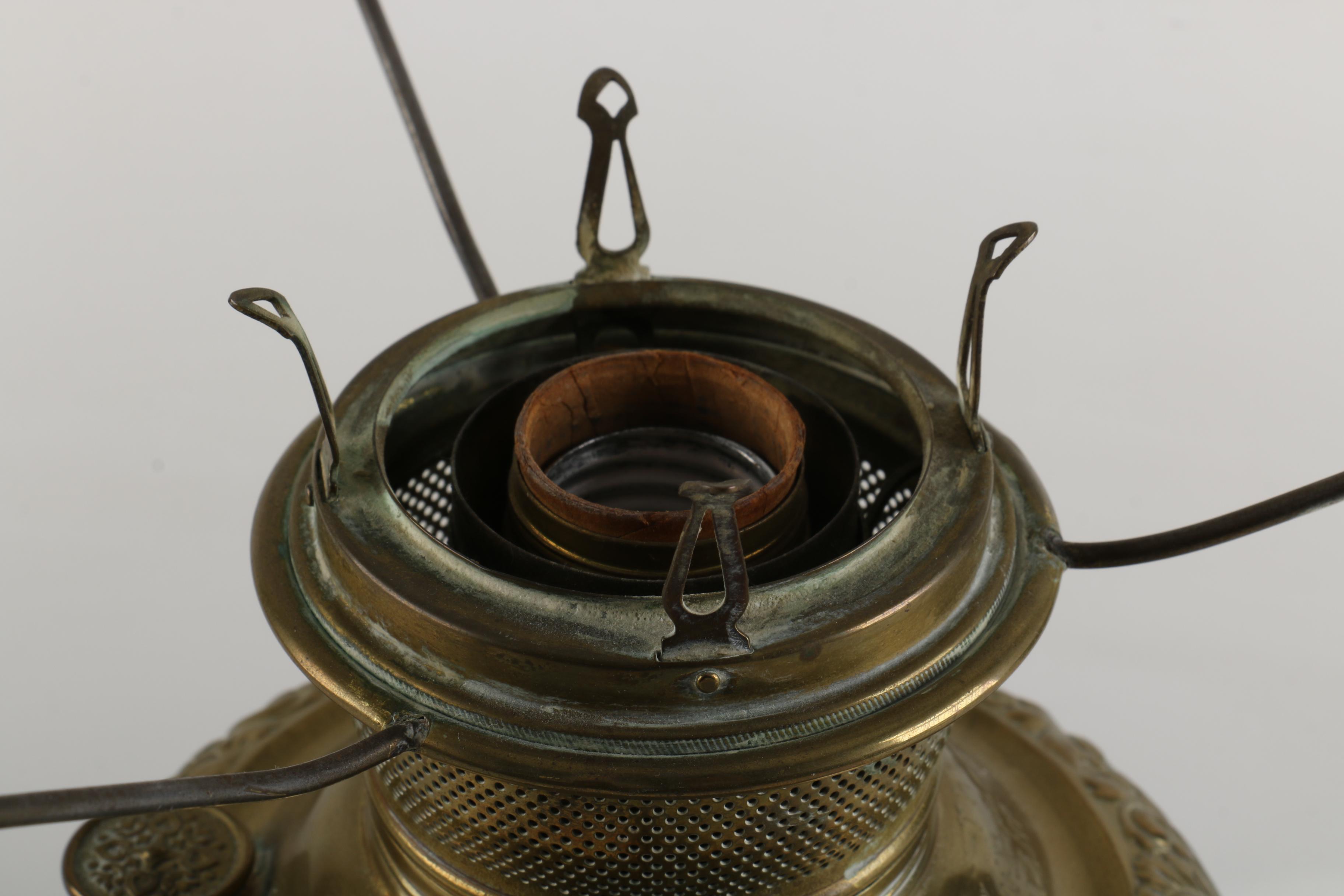 Converted Antique Kerosene Lamp