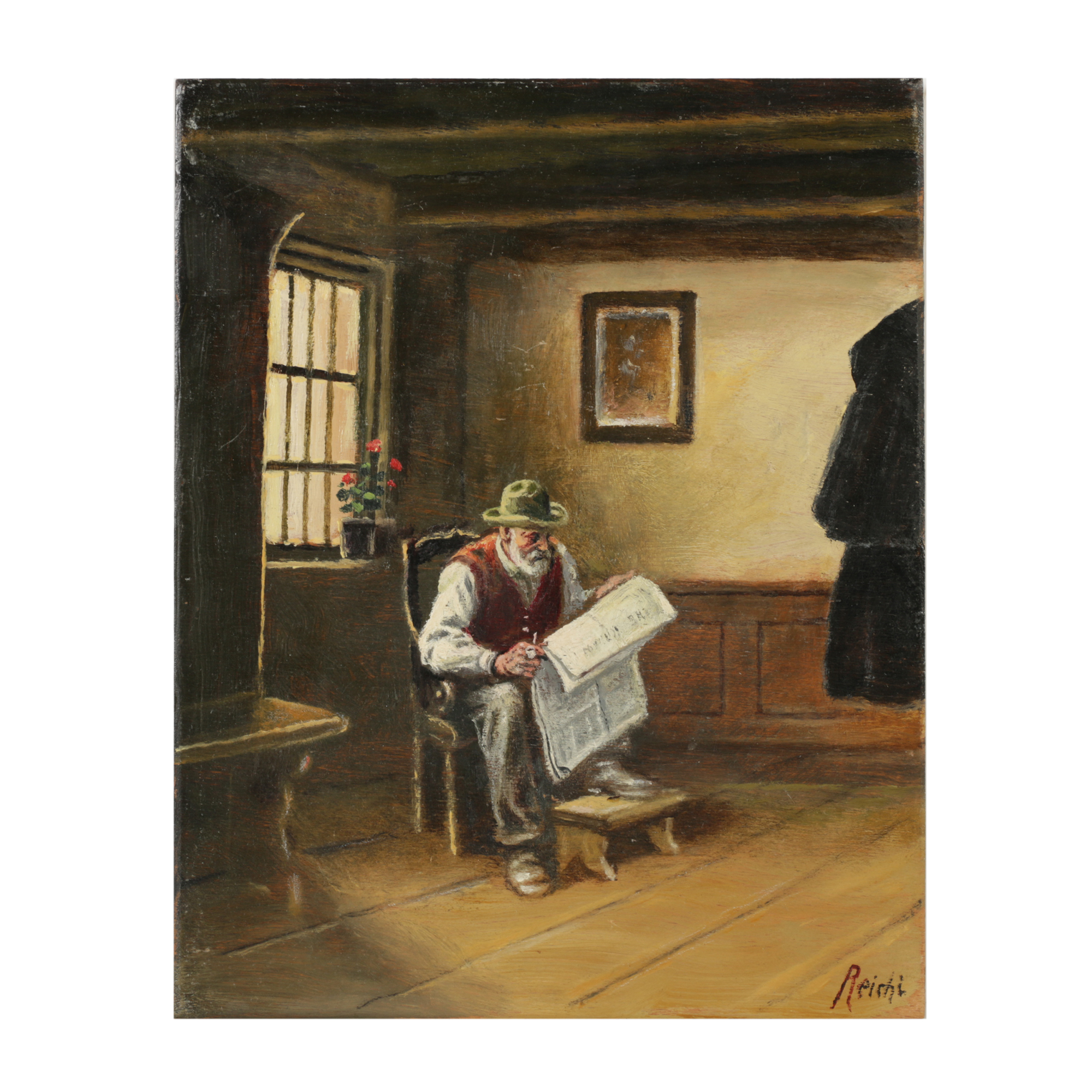 Rudolf Ritter Von Reichl Oil Painting