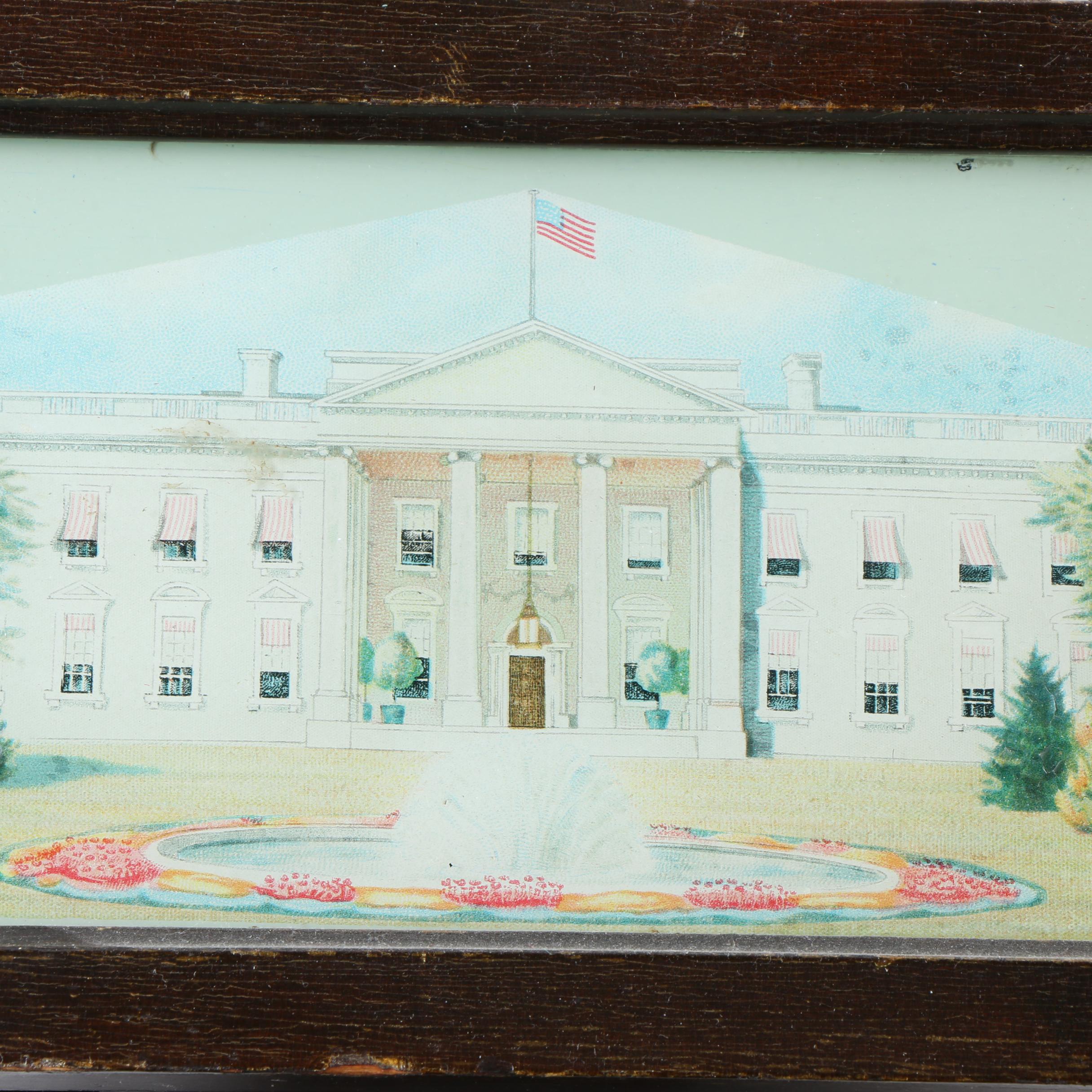 Vintage Sessions George Washington Banjo Wall Clock