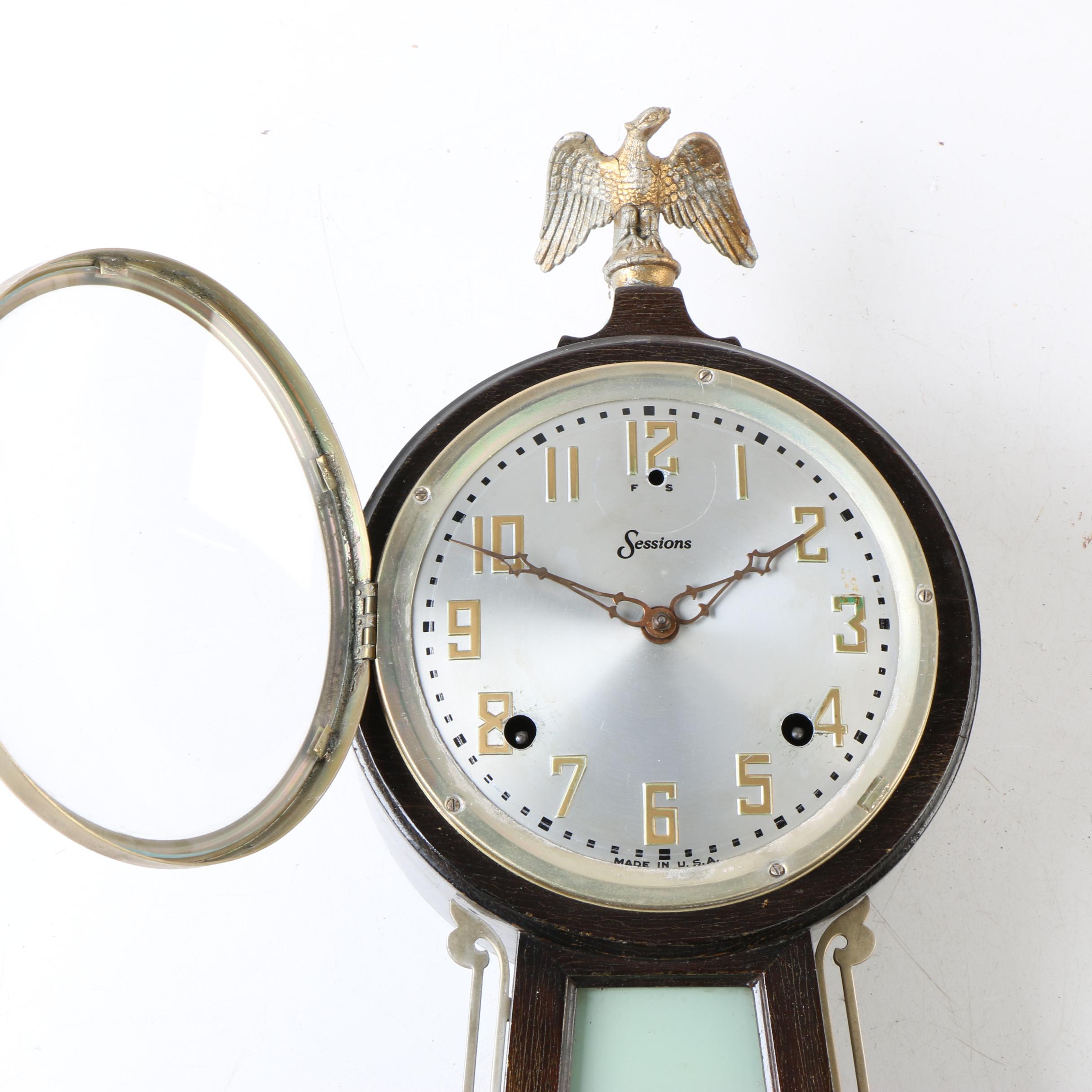 Vintage Sessions George Washington Banjo Wall Clock