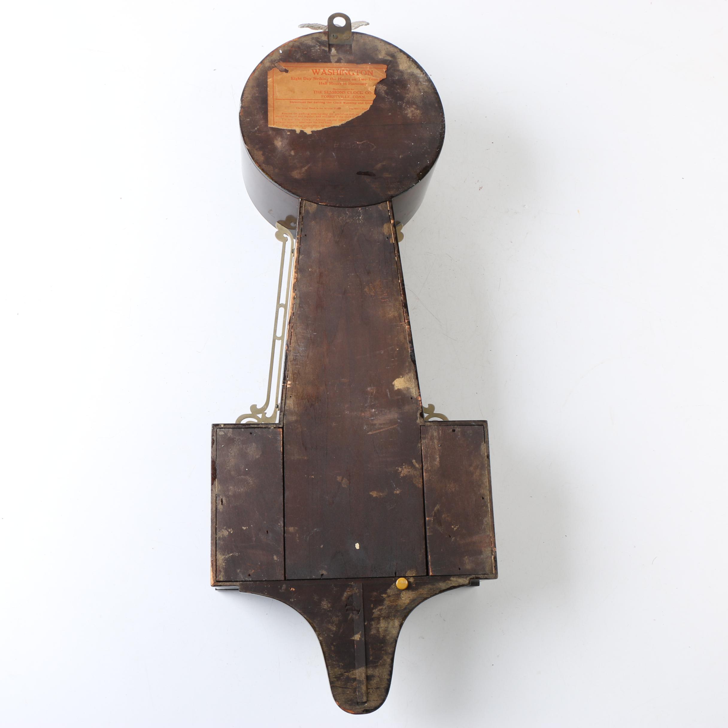 Vintage Sessions George Washington Banjo Wall Clock