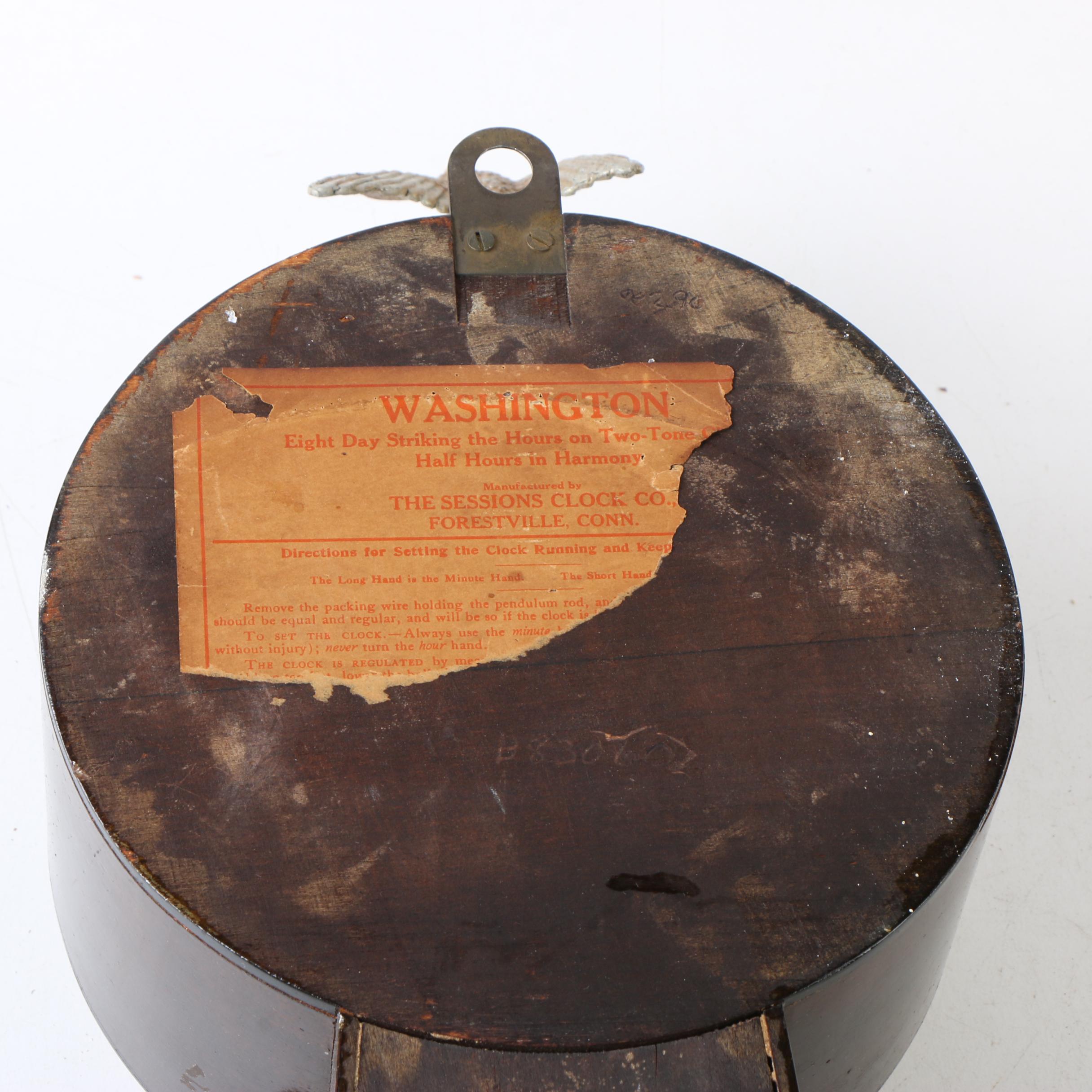 Vintage Sessions George Washington Banjo Wall Clock