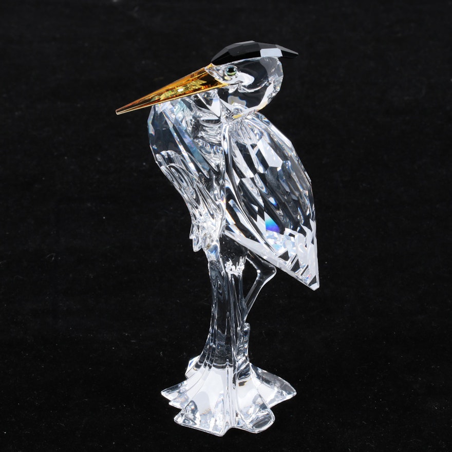 Swarovski Crystal Ibis Figurine