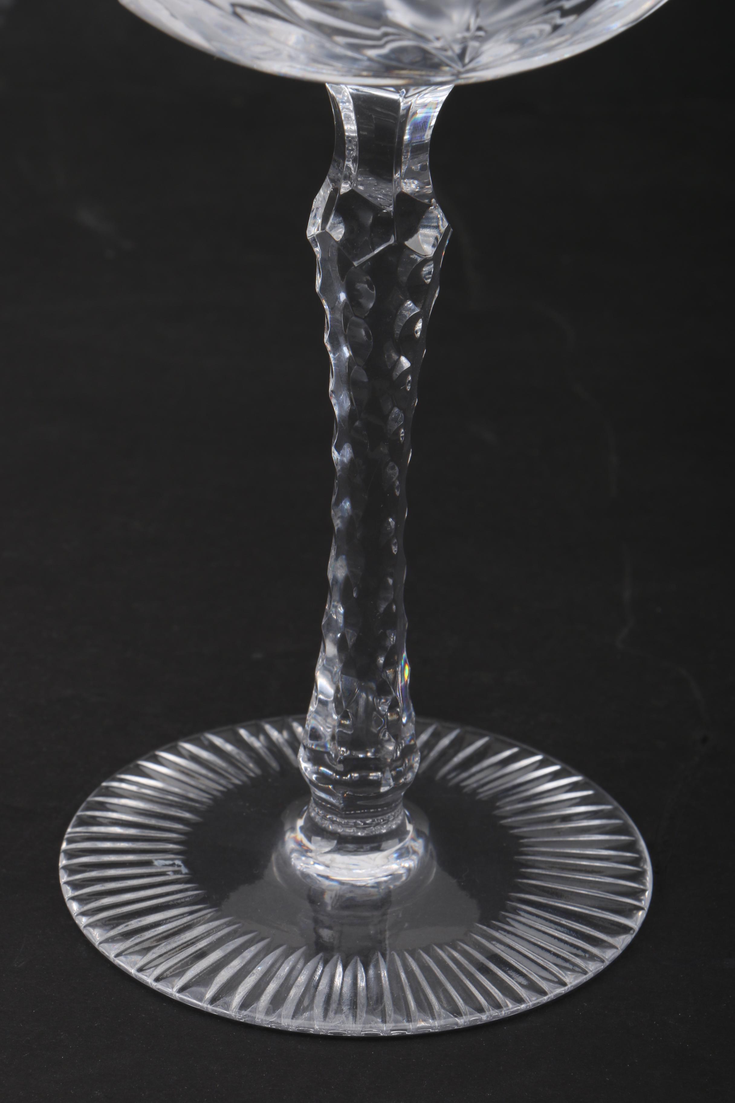 Bayel Crystal "Paris Rose" Stemware