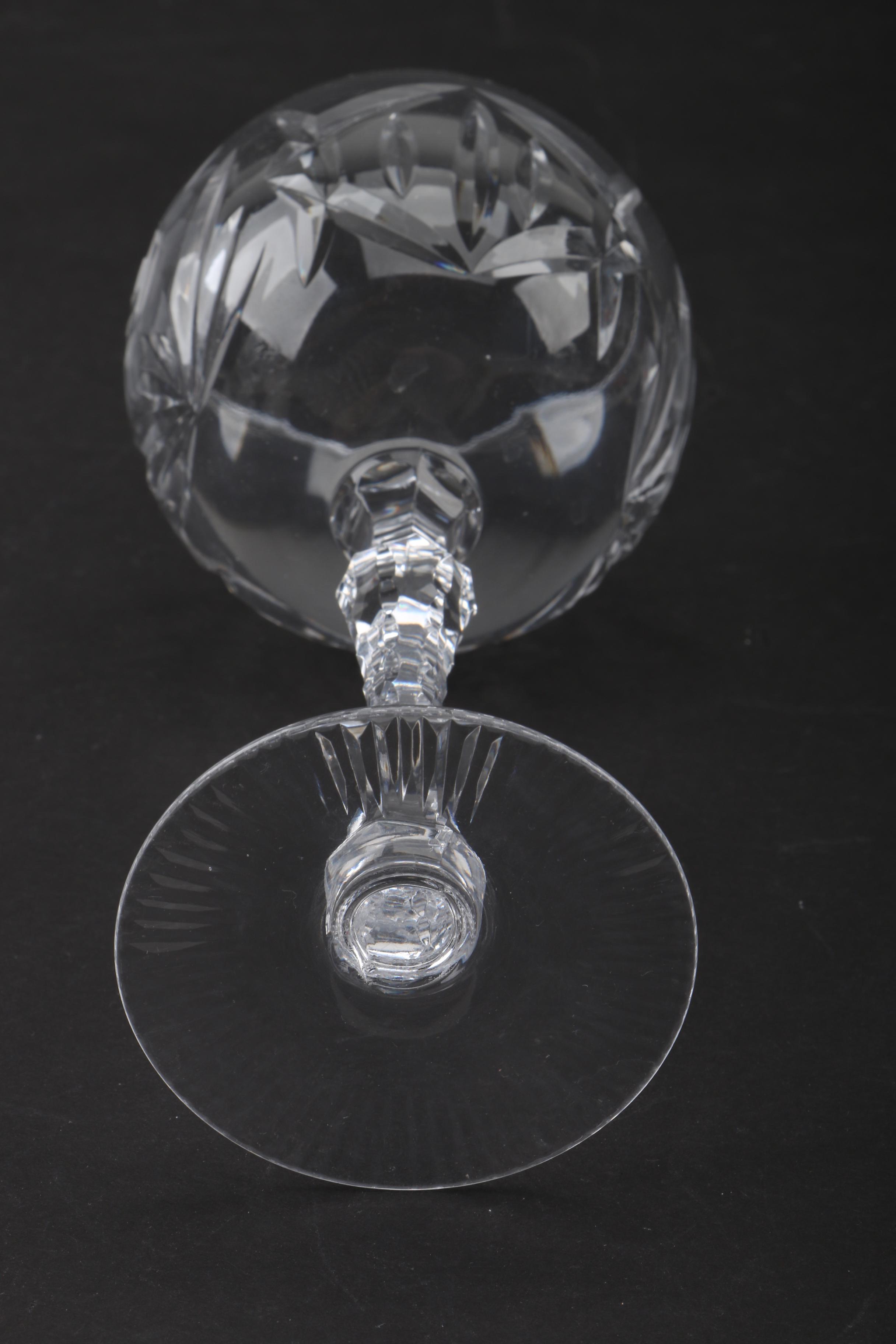 Bayel Crystal "Paris Rose" Stemware