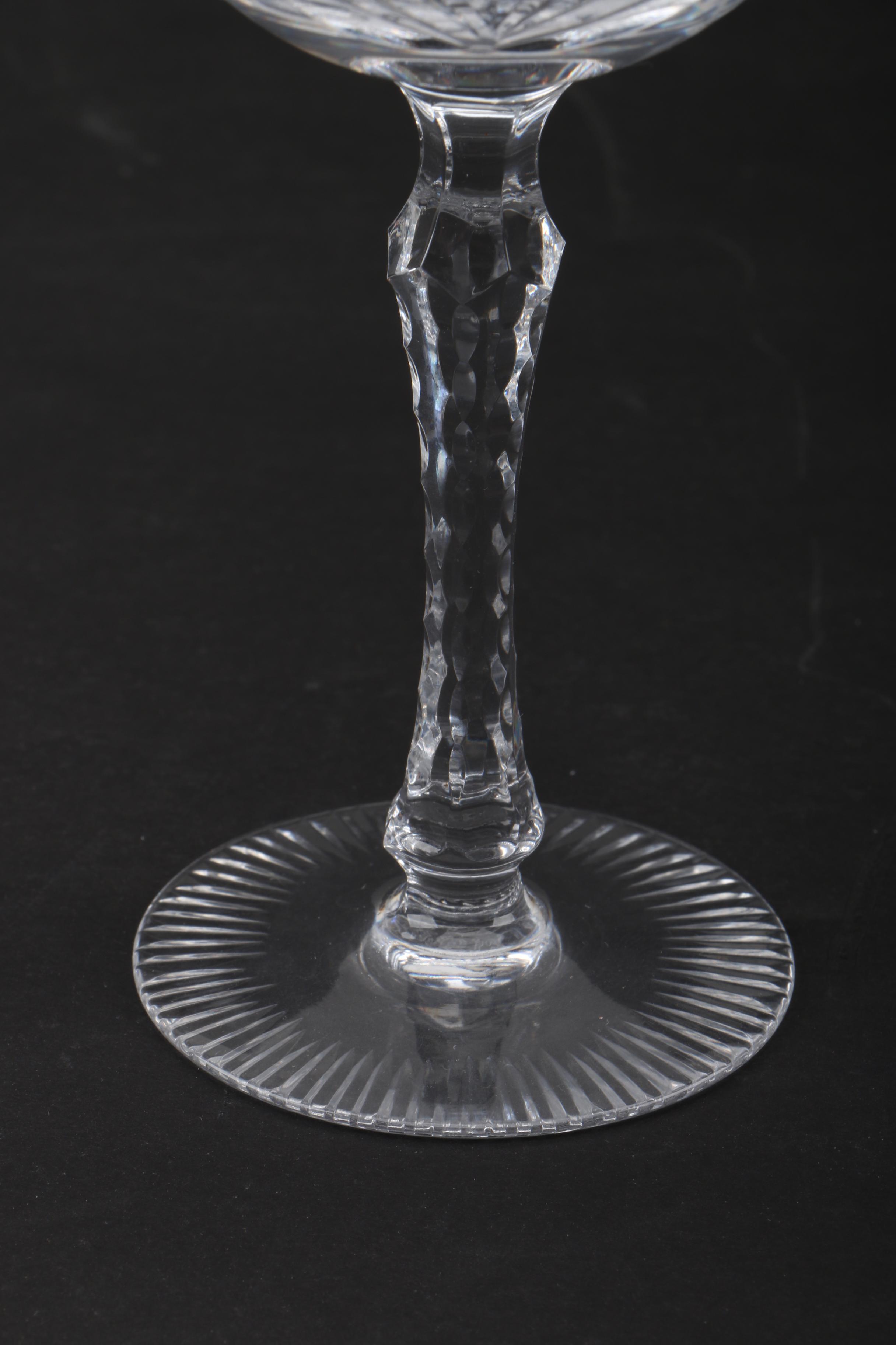 Bayel Crystal "Paris Rose" Stemware