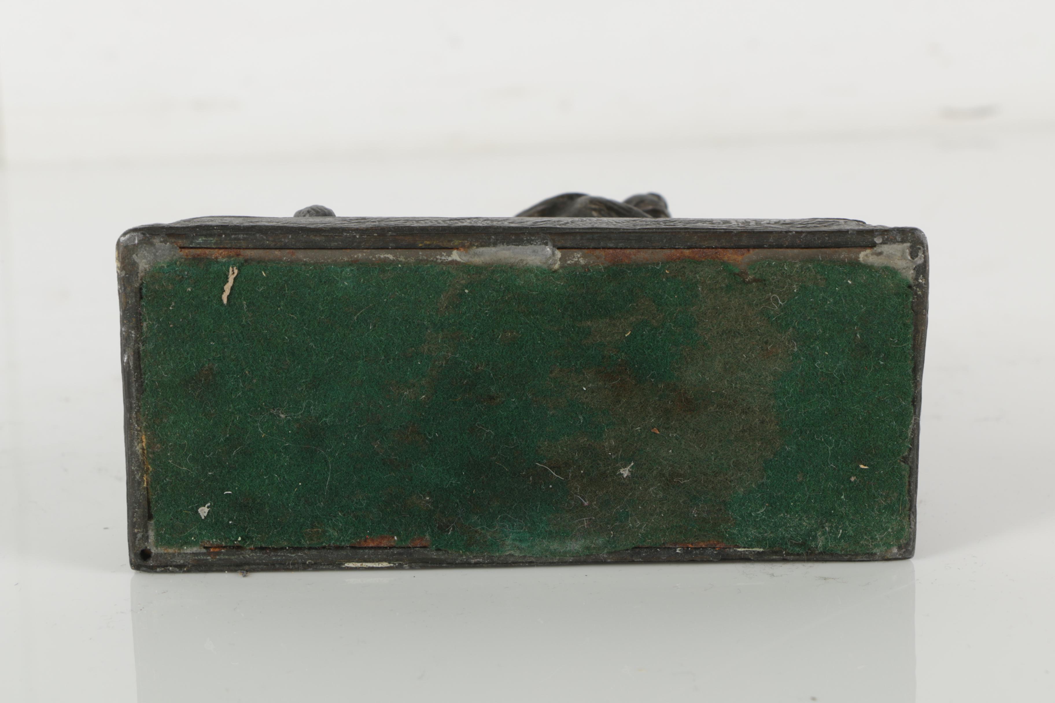 Vintage German Cast Metal "Lion of Belfort" Bookends