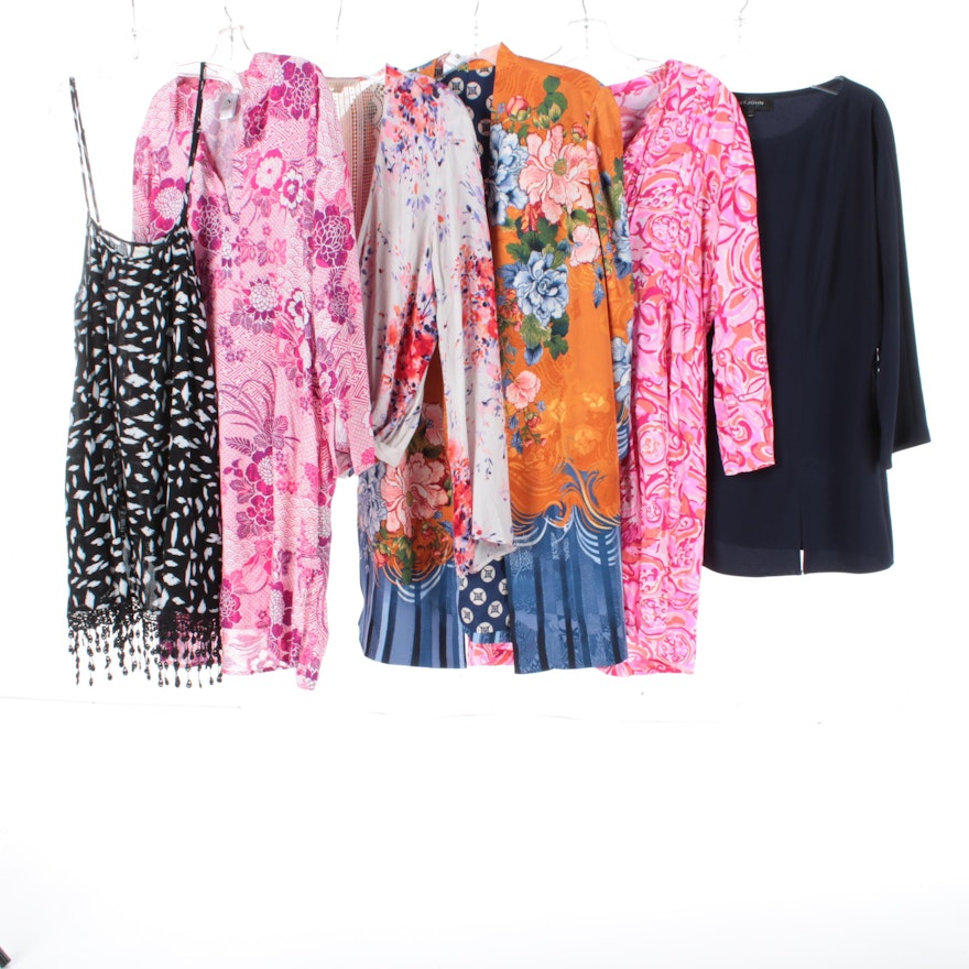 Women's Tops, Tunics, and Caftans Including St. John and Lilly Pulitzer
