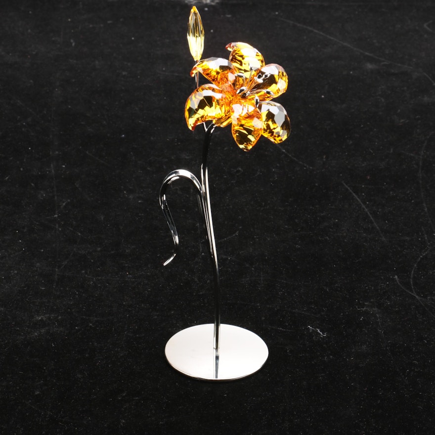 Swarovski Crystal "Dillia" Flower Figurine