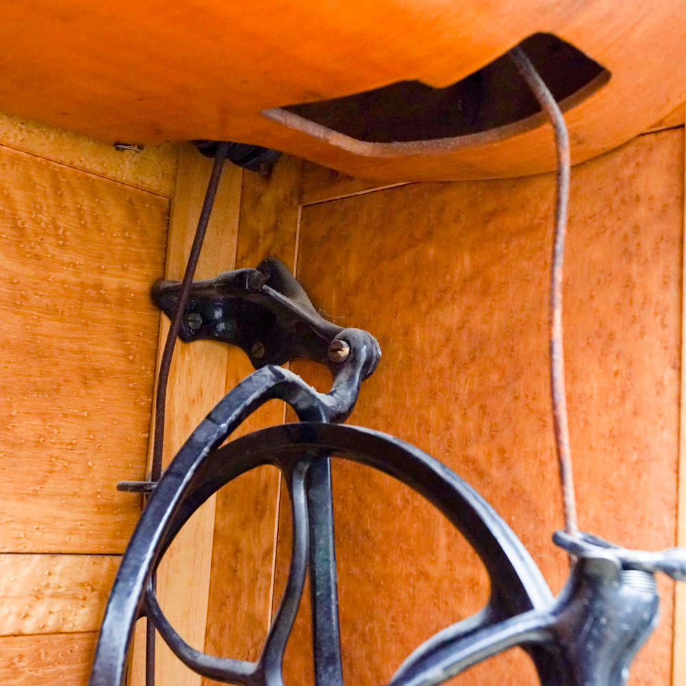 Singer Sewing Machine and Cabinet, Circa 1923