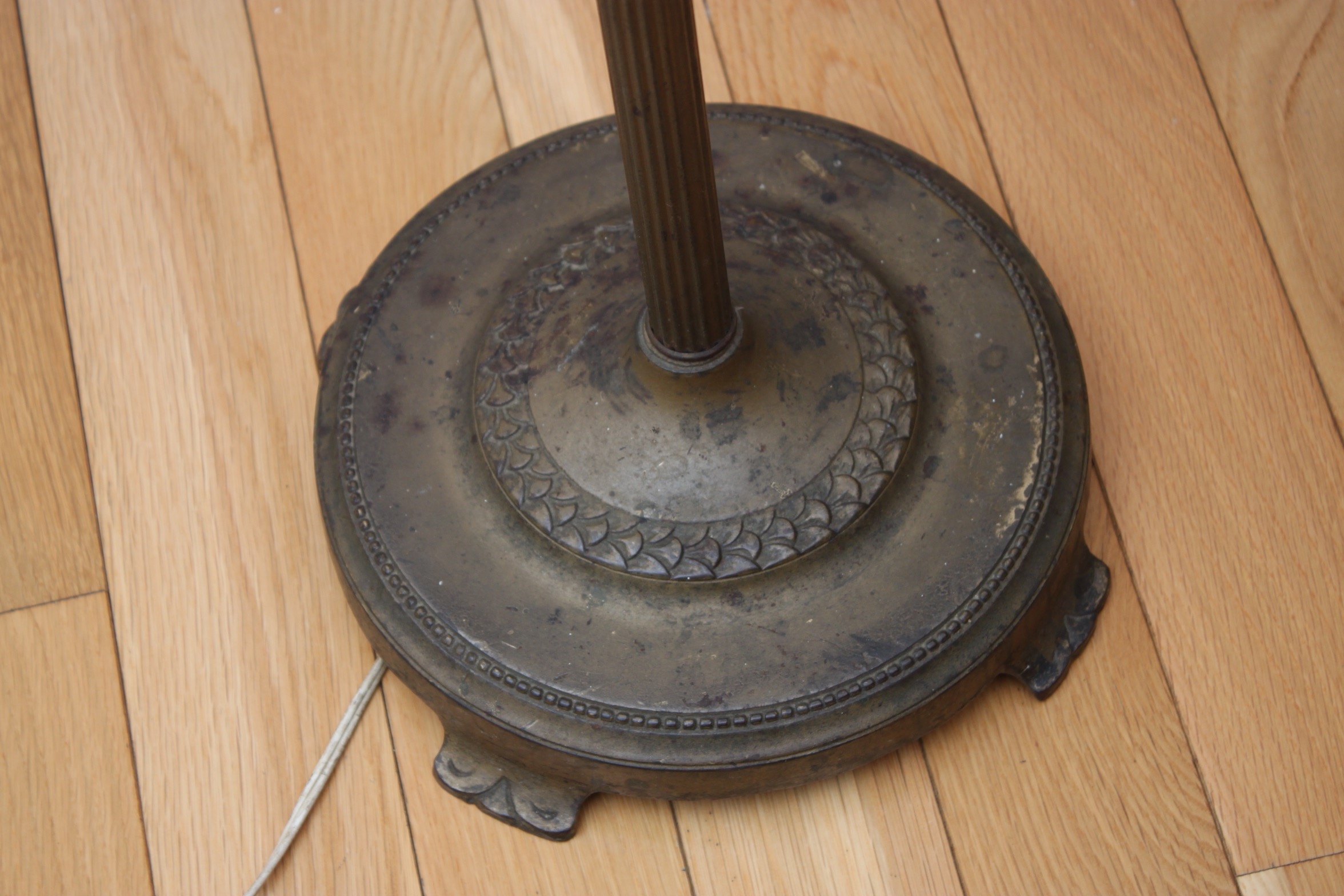 Vintage Torchiere Floor Lamp