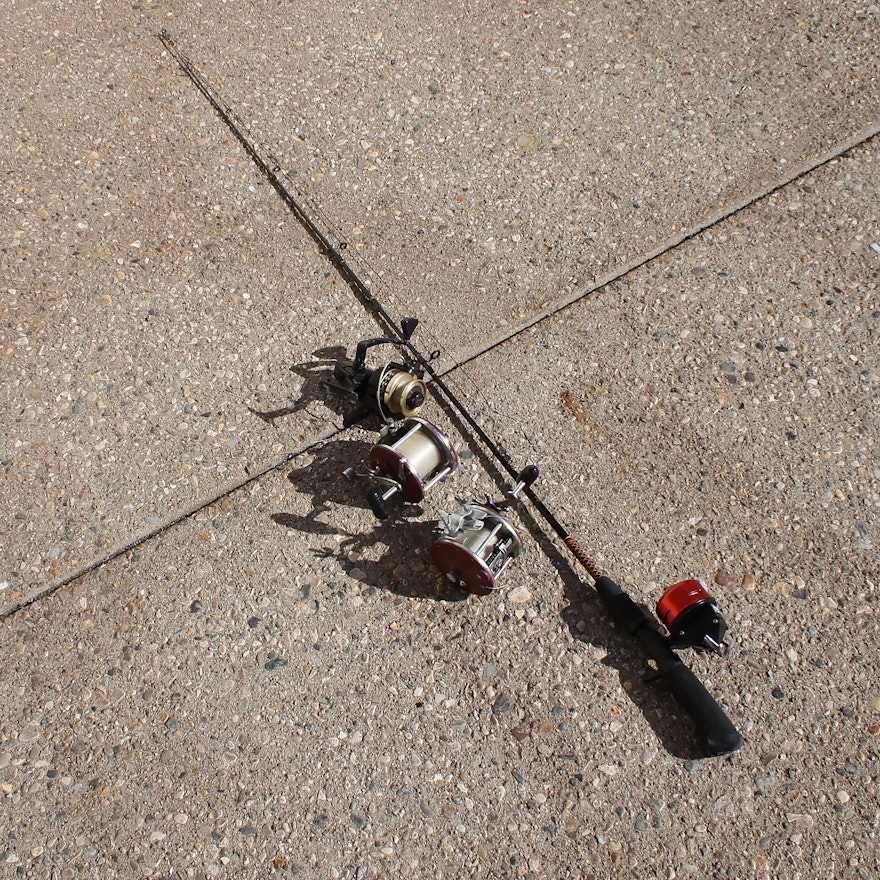 Shakespeare "Ugly Stik" Fishing Rod and Reels