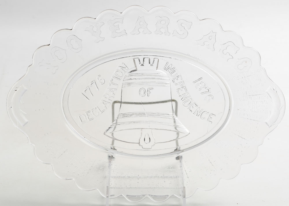 Vintage Pressed Glass Plates