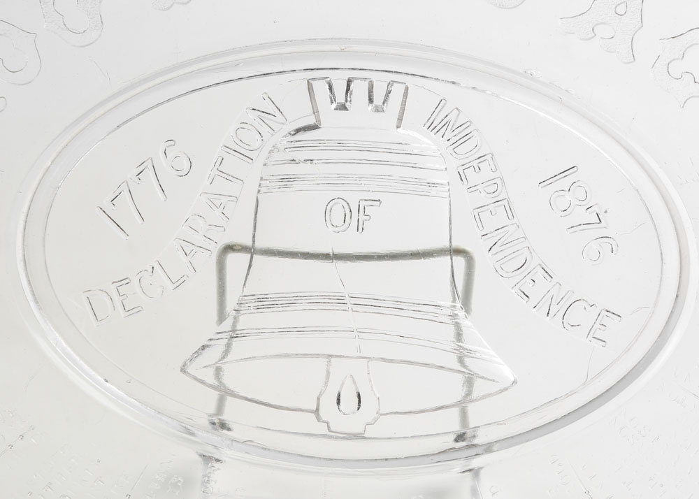 Vintage Pressed Glass Plates