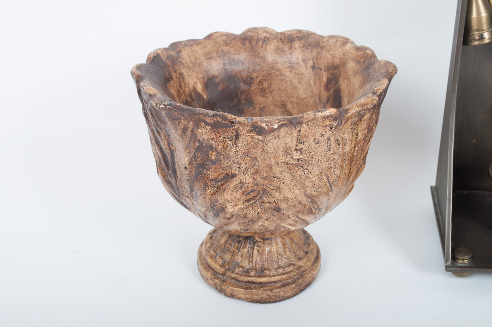 Assortment of Home Decor Featuring Oneida Heirloom Pewter Stein