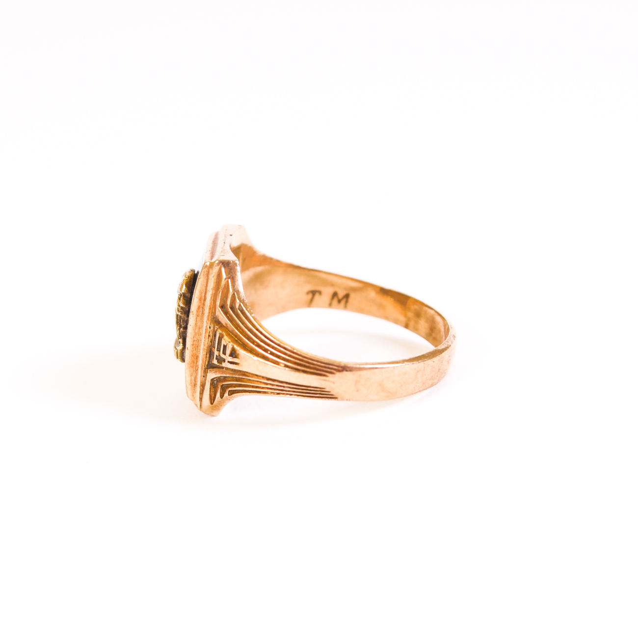Vintage 10K Yellow Gold Hamilton Ring