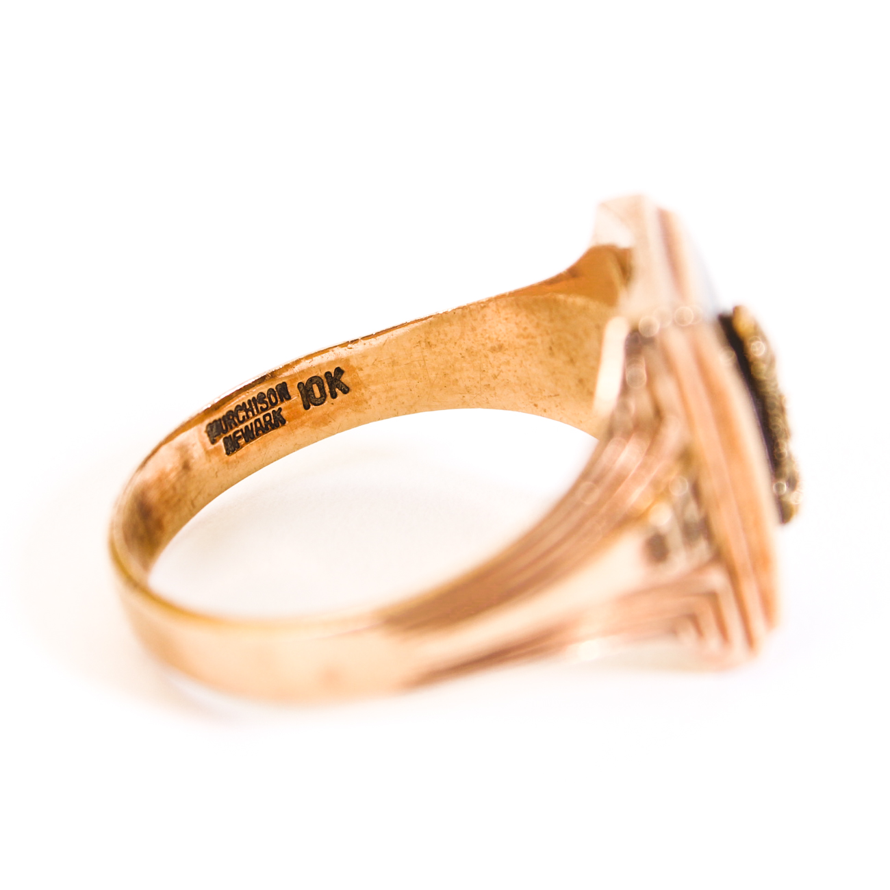 Vintage 10K Yellow Gold Hamilton Ring