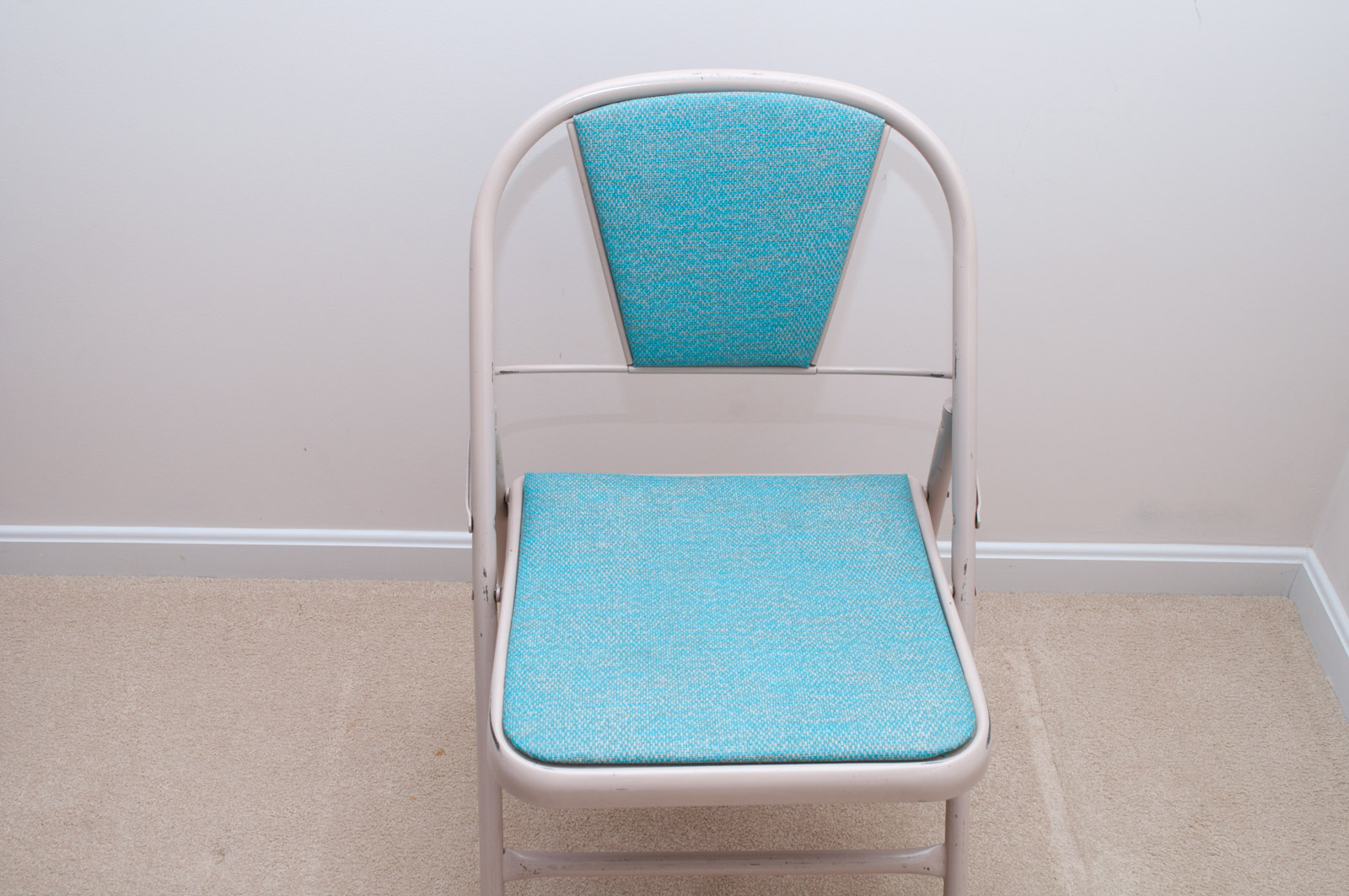 Vintage Mid Century Modern Folding Table and Chairs by Durham