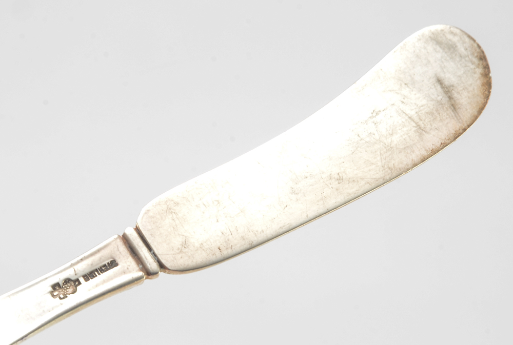 Manchester Silver Co. Sterling Silver "Southern Rose" Flatware Set With Case