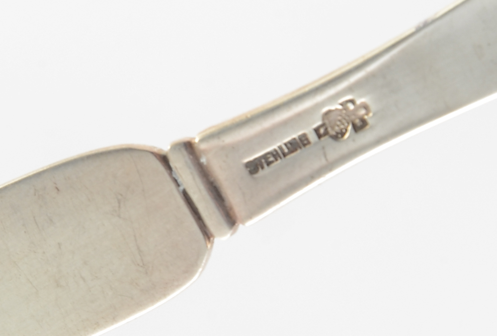 Manchester Silver Co. Sterling Silver "Southern Rose" Flatware Set With Case