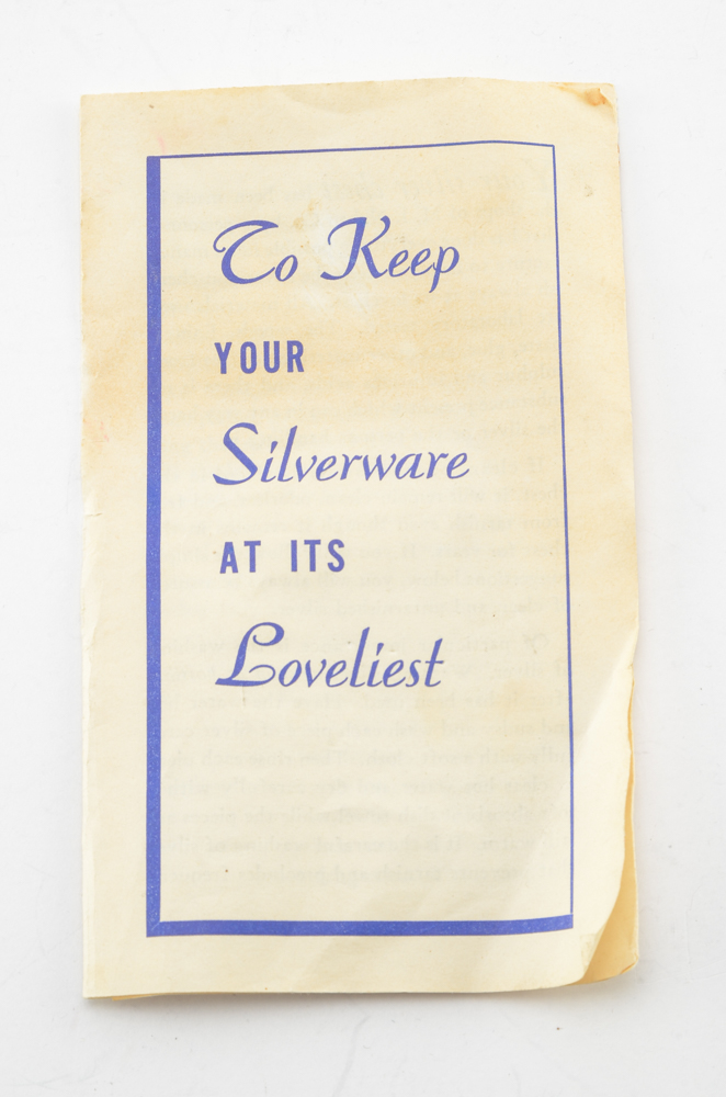 Manchester Silver Co. Sterling Silver "Southern Rose" Flatware Set With Case