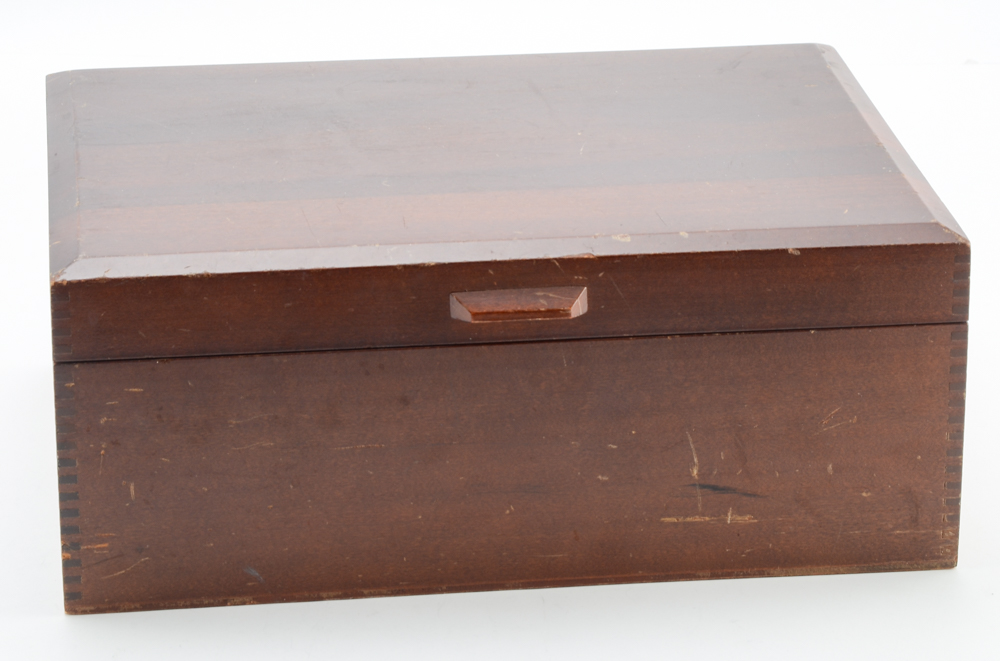 Manchester Silver Co. Sterling Silver "Southern Rose" Flatware Set With Case