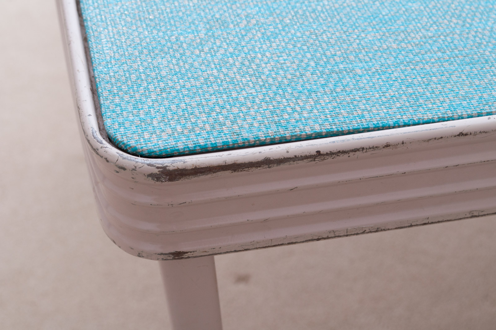 Vintage Mid Century Modern Folding Table and Chairs by Durham