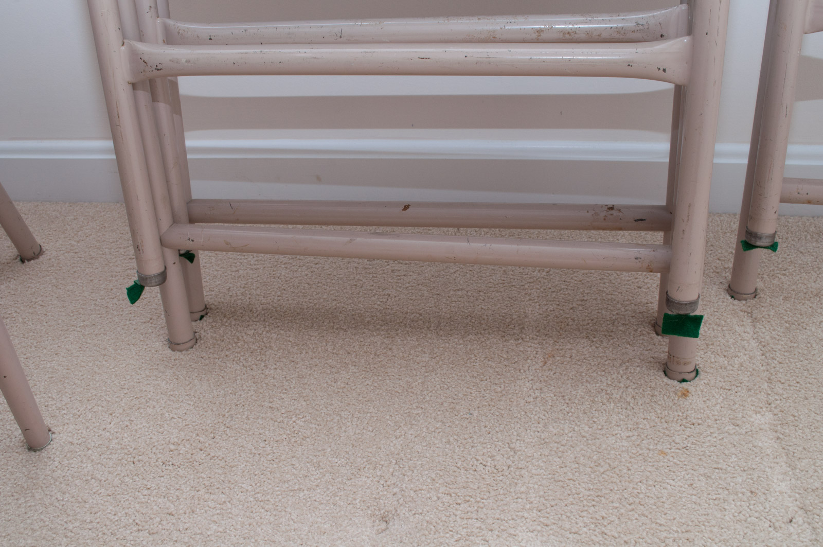 Vintage Mid Century Modern Folding Table and Chairs by Durham