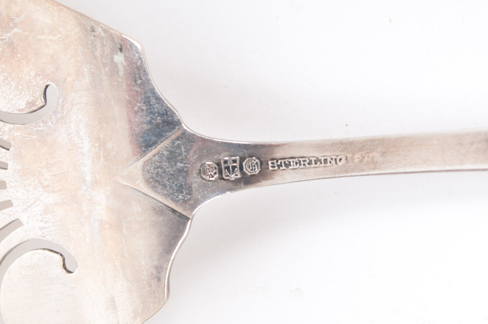 PRIORITY - Whiting Mfg. Co. Sterling Silver "King Albert" Monogrammed Flatware