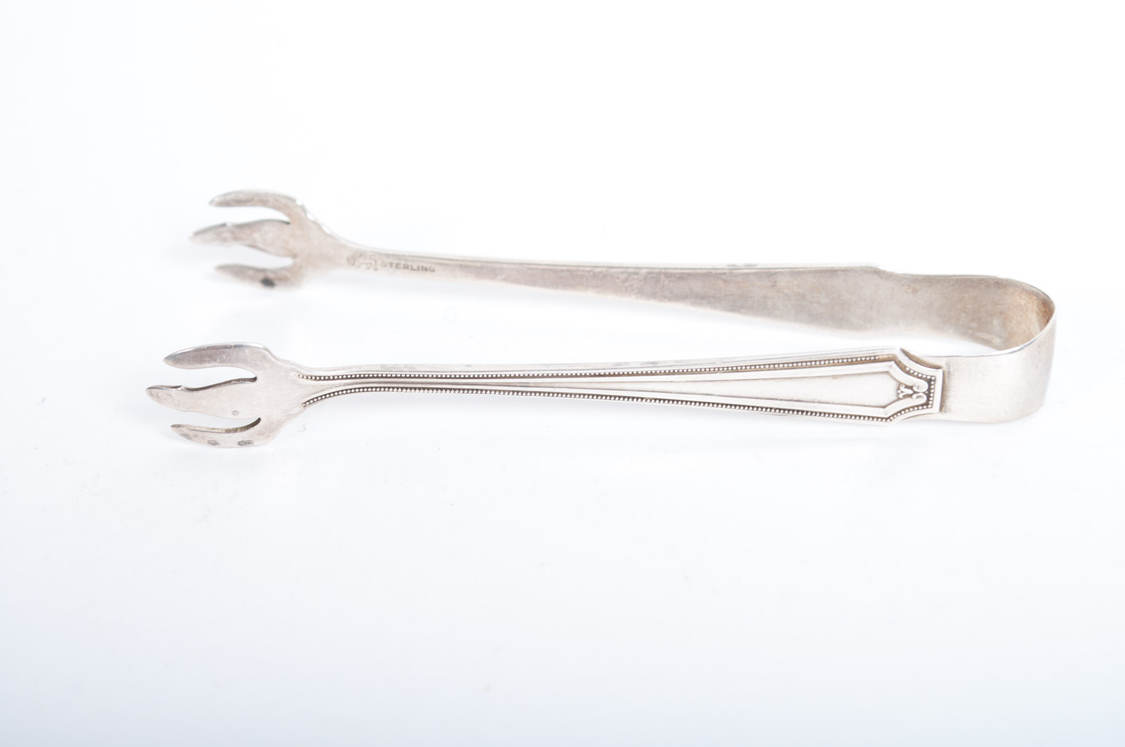 PRIORITY - Whiting Mfg. Co. Sterling Silver "King Albert" Monogrammed Flatware