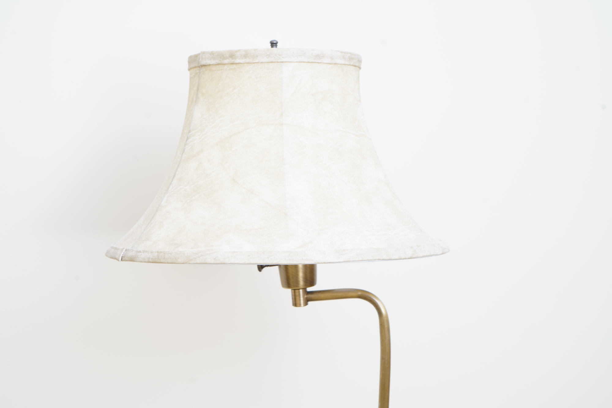 Adjustable Three Way Brass Floor Lamp