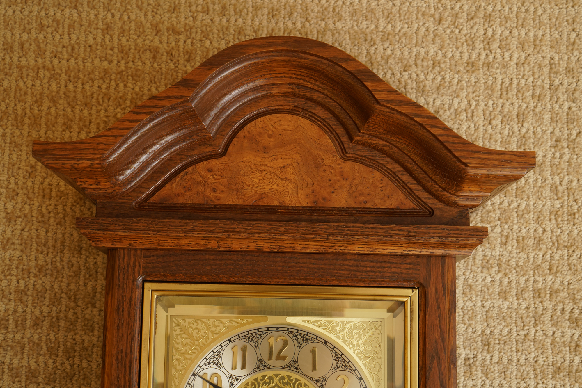 Ansonia "Gold Medallion" Pendulum Wall Clock