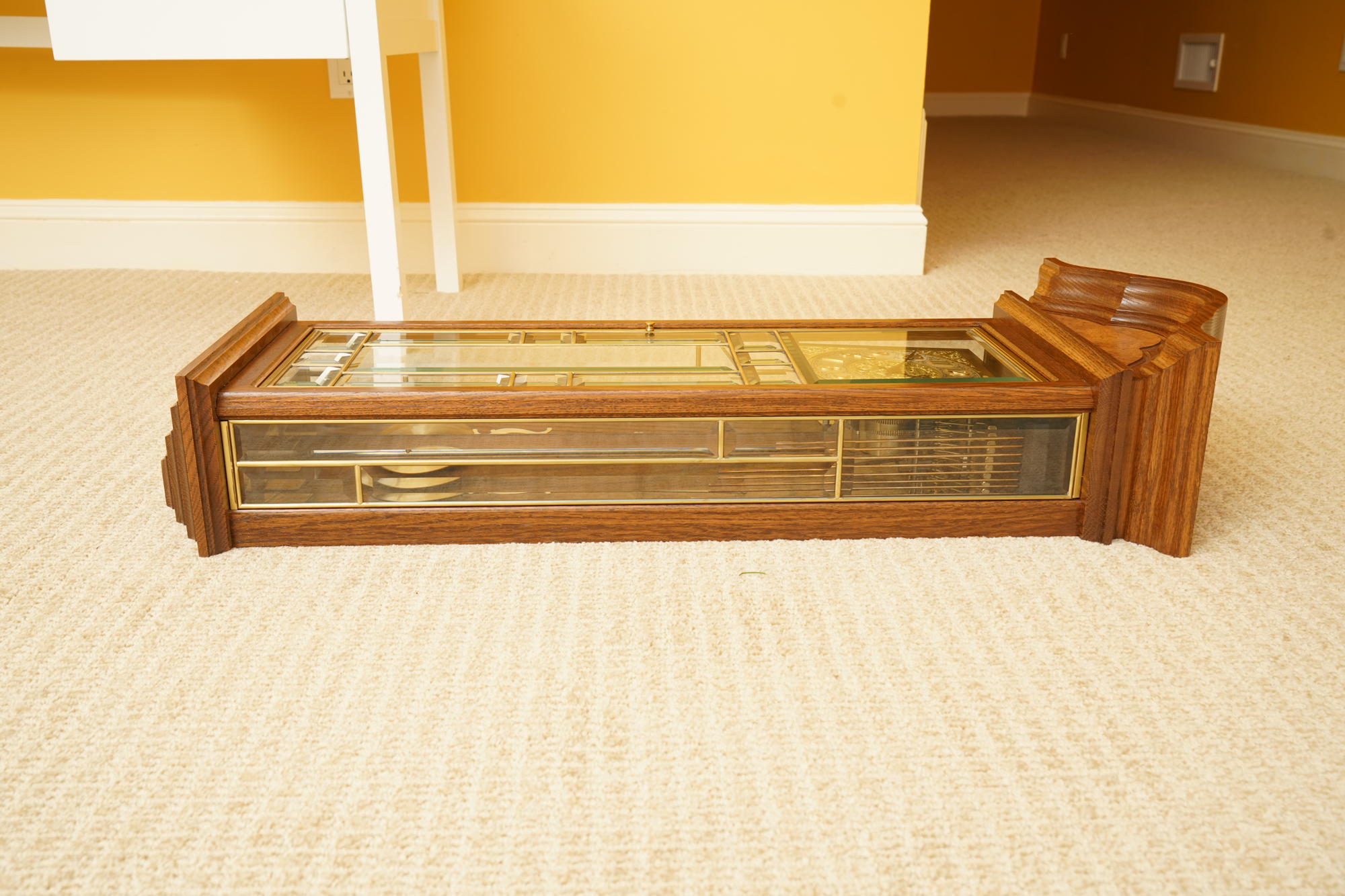 Ansonia "Gold Medallion" Pendulum Wall Clock