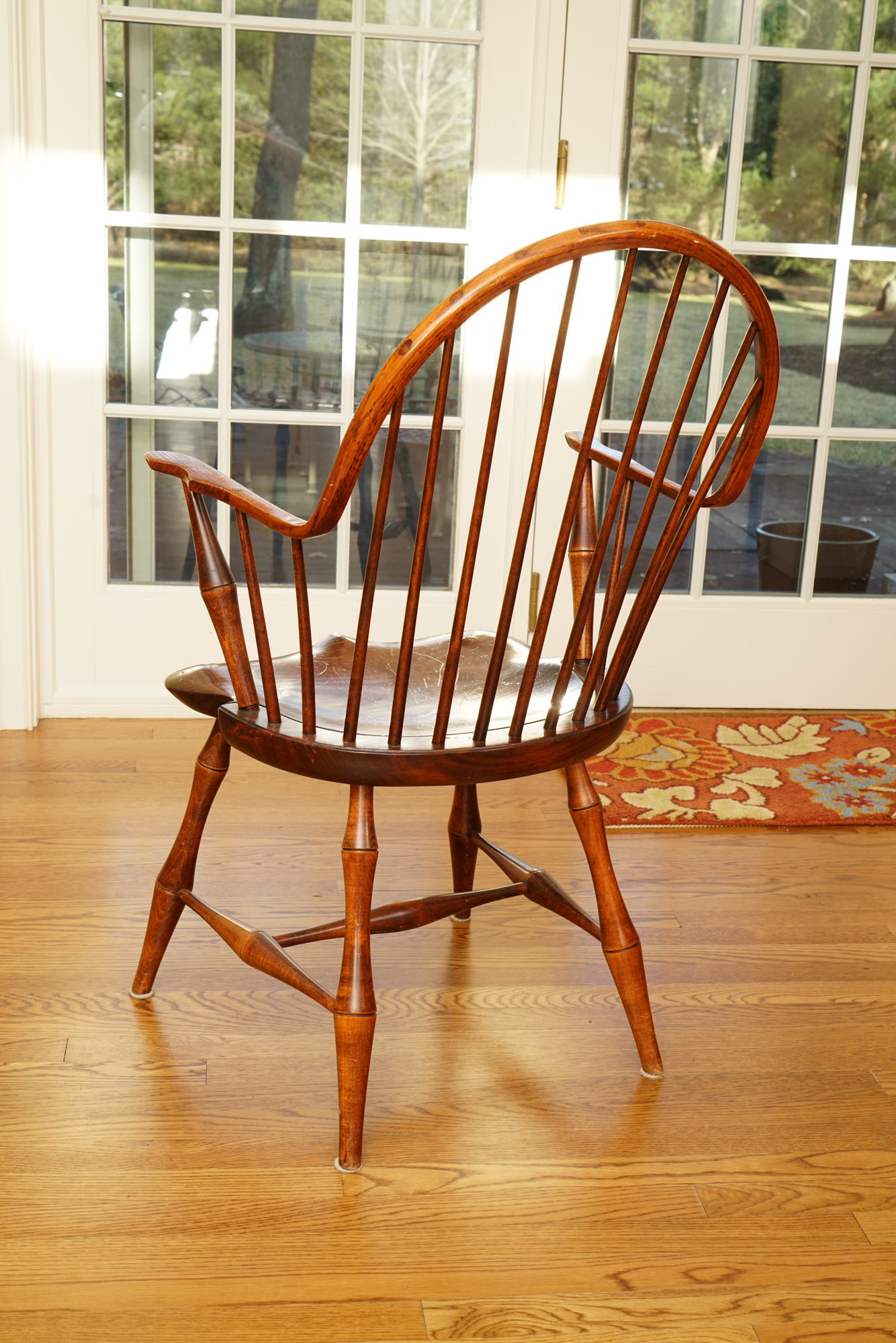 Set of Four Windsor Style Chairs by D.R. Dimes