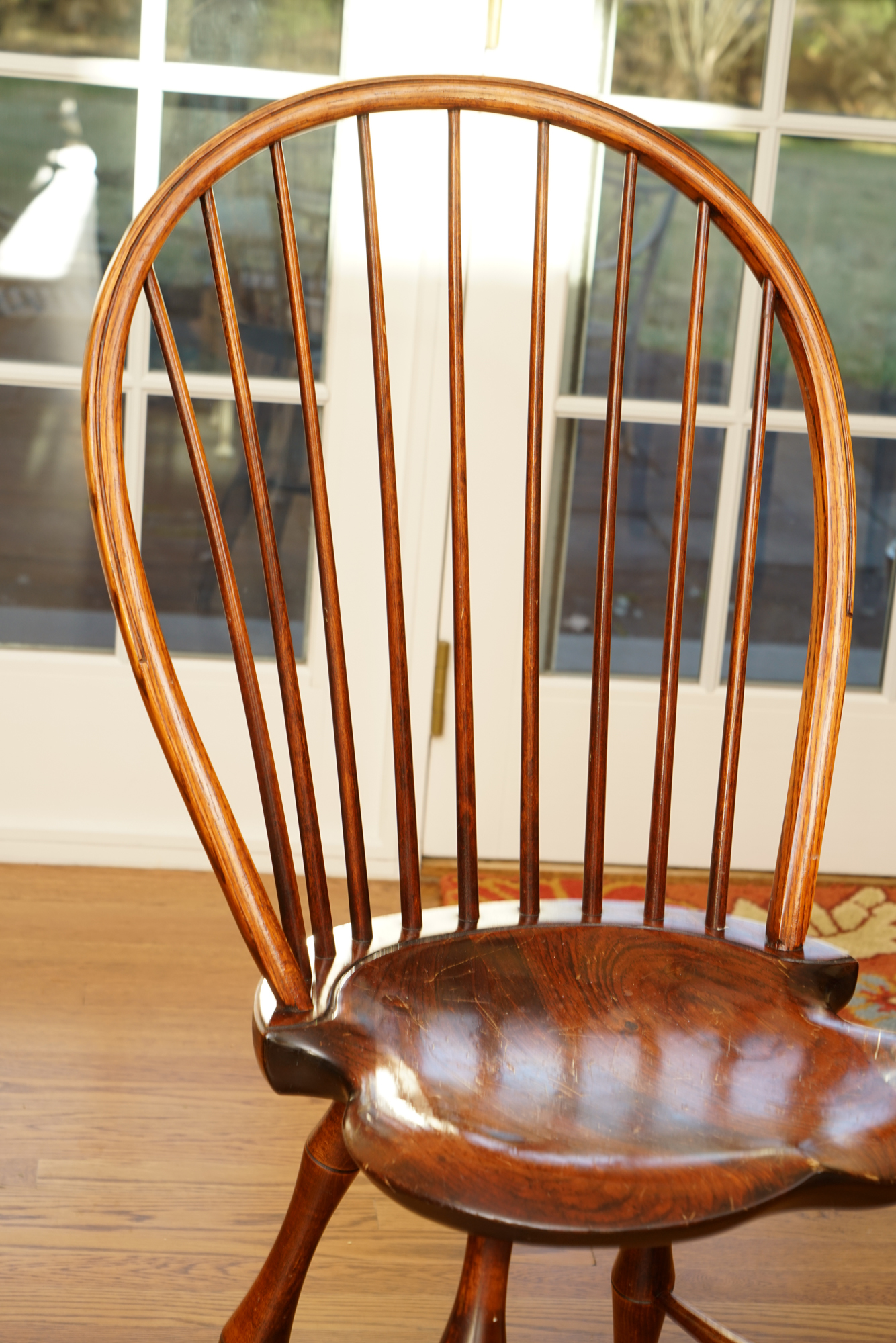 Set of Four Windsor Style Chairs by D.R. Dimes