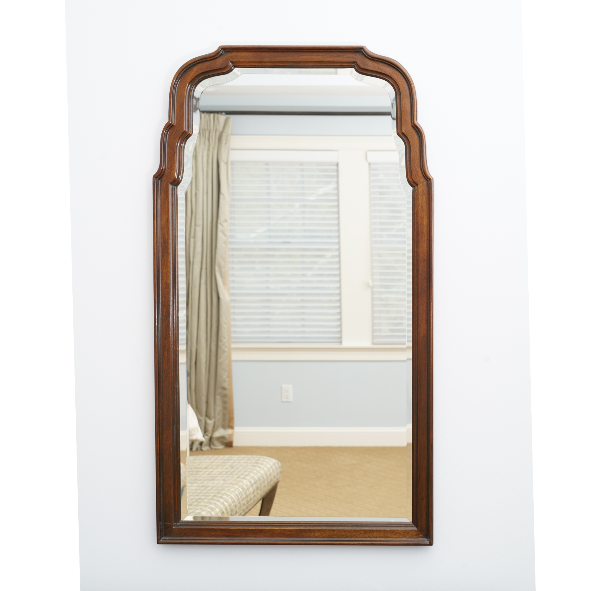 Dark Walnut Finish Wall Mirrors by Drexel