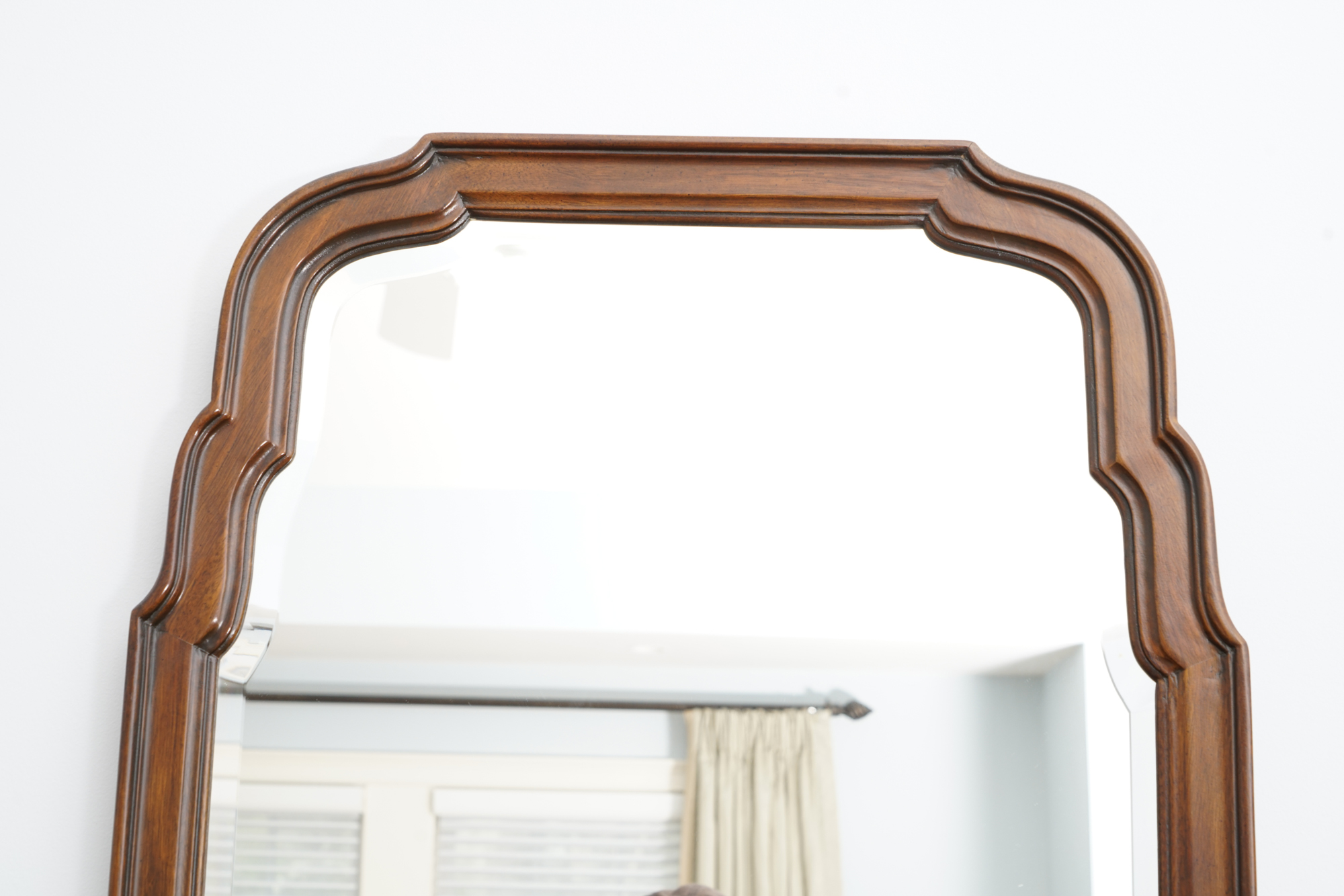 Dark Walnut Finish Wall Mirrors by Drexel