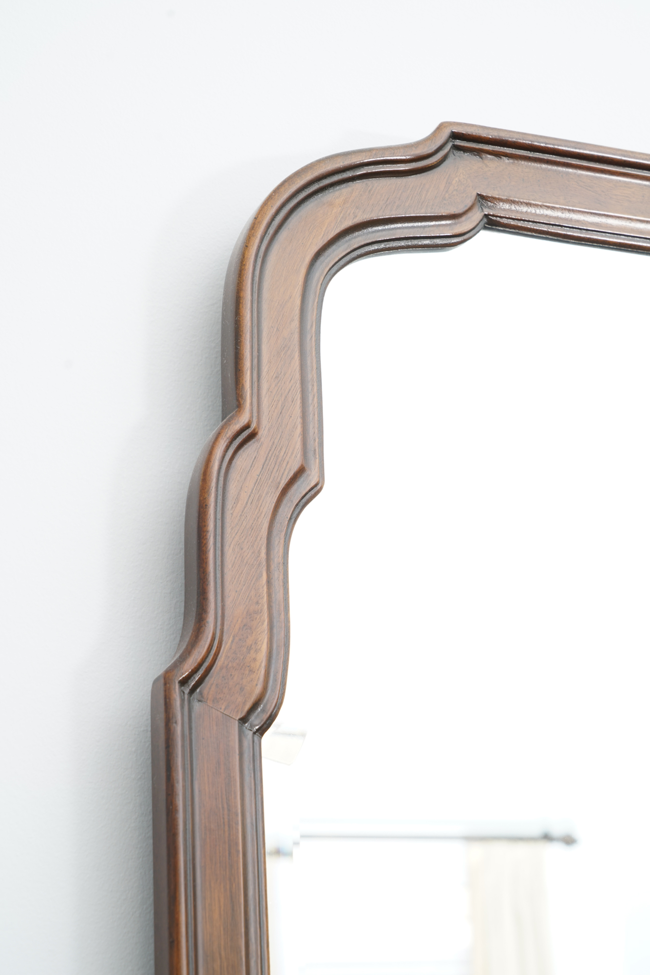 Dark Walnut Finish Wall Mirrors by Drexel