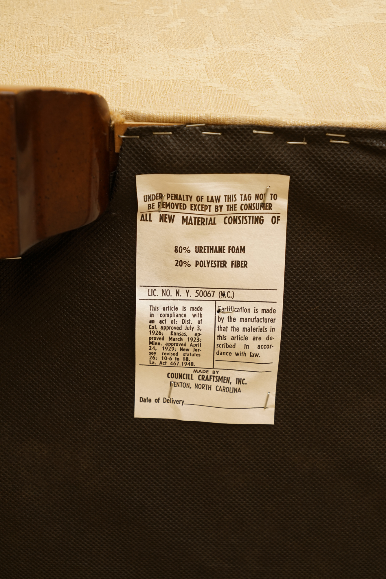 Louis XV-Style Upholstered Armchair