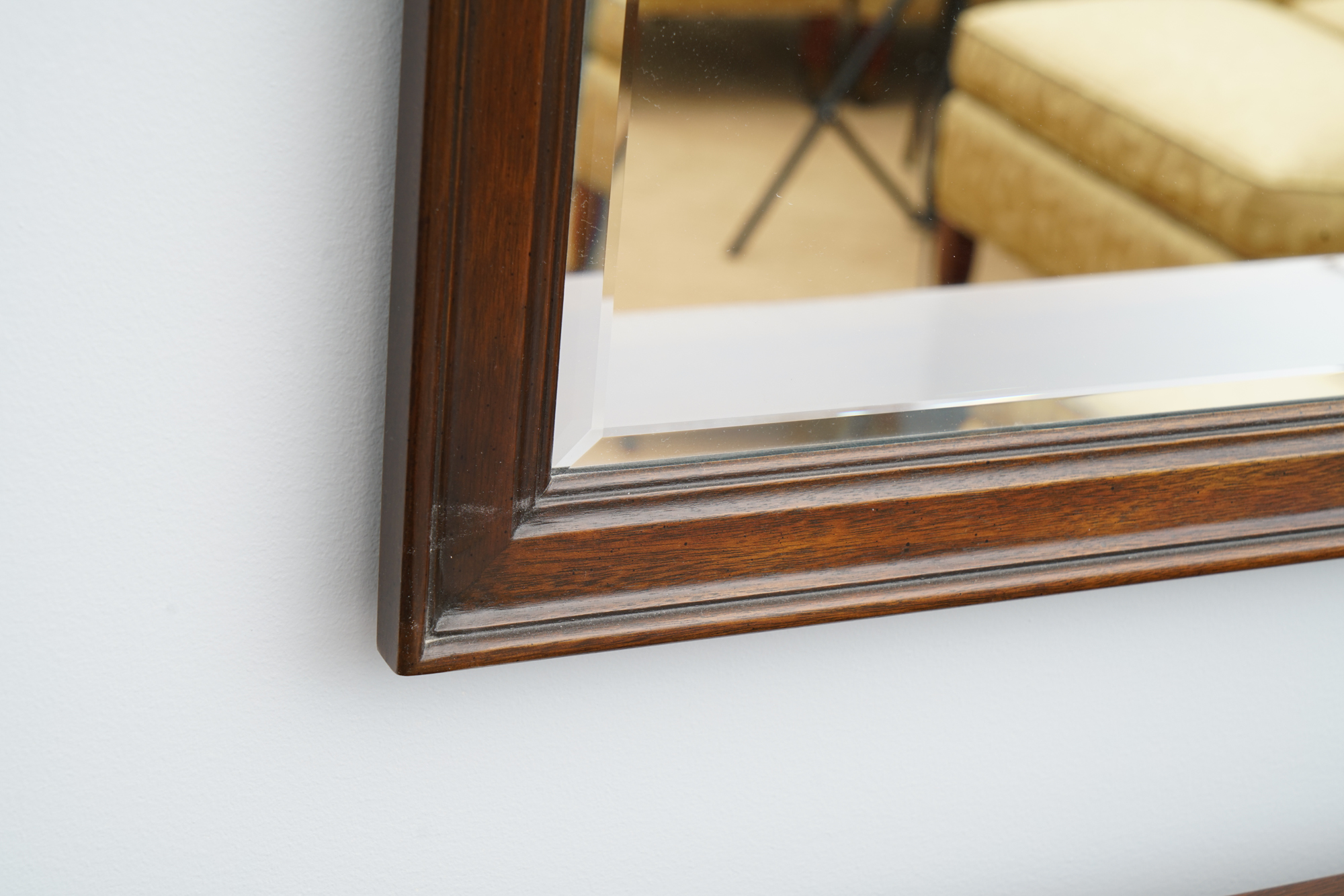 Dark Walnut Finish Wall Mirrors by Drexel