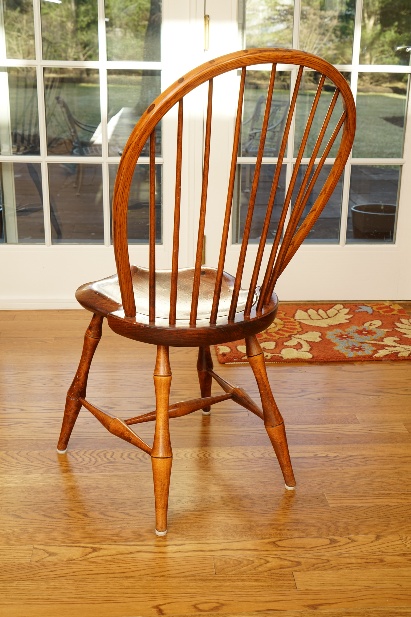 Set of Four Windsor Style Chairs by D.R. Dimes