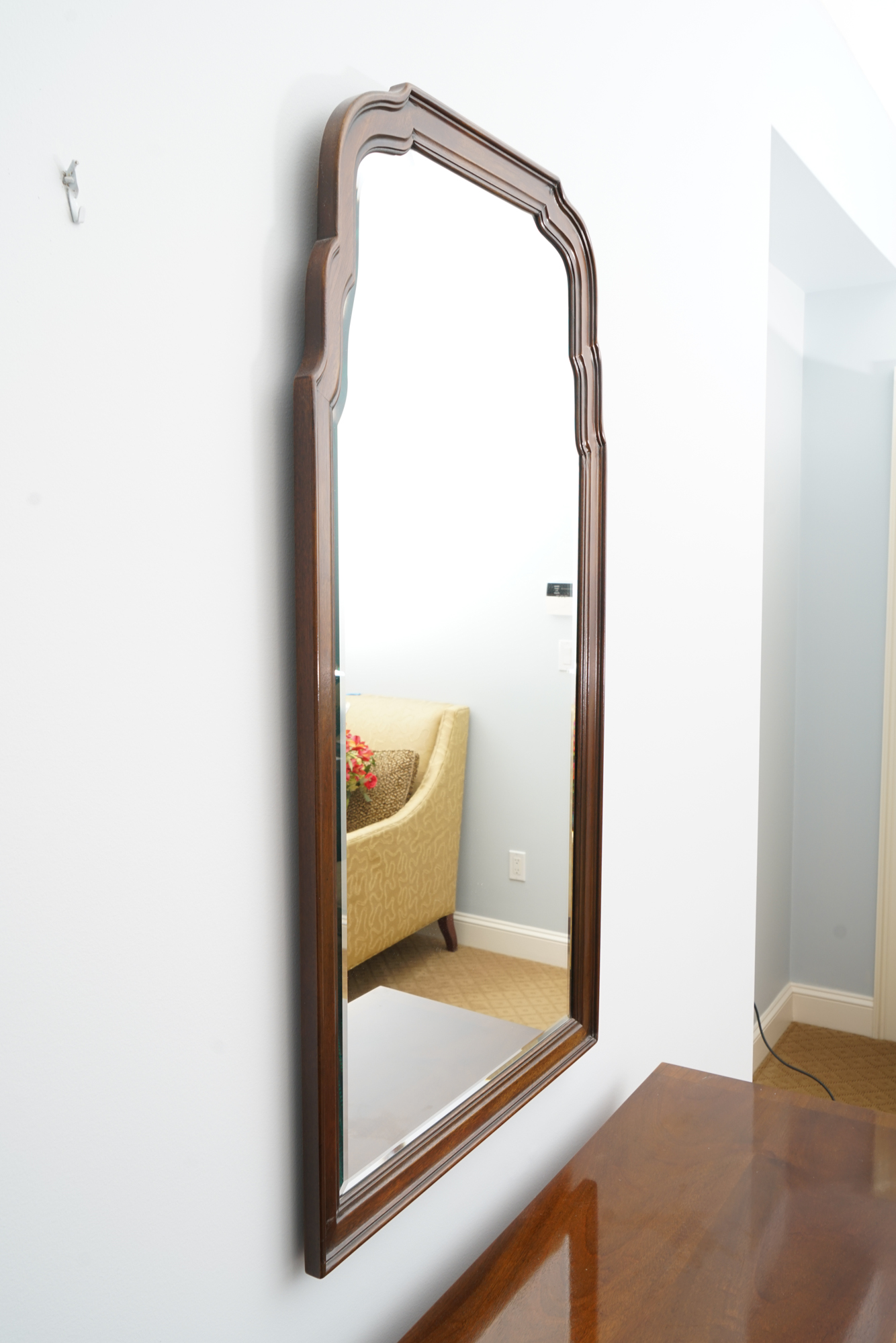 Dark Walnut Finish Wall Mirrors by Drexel