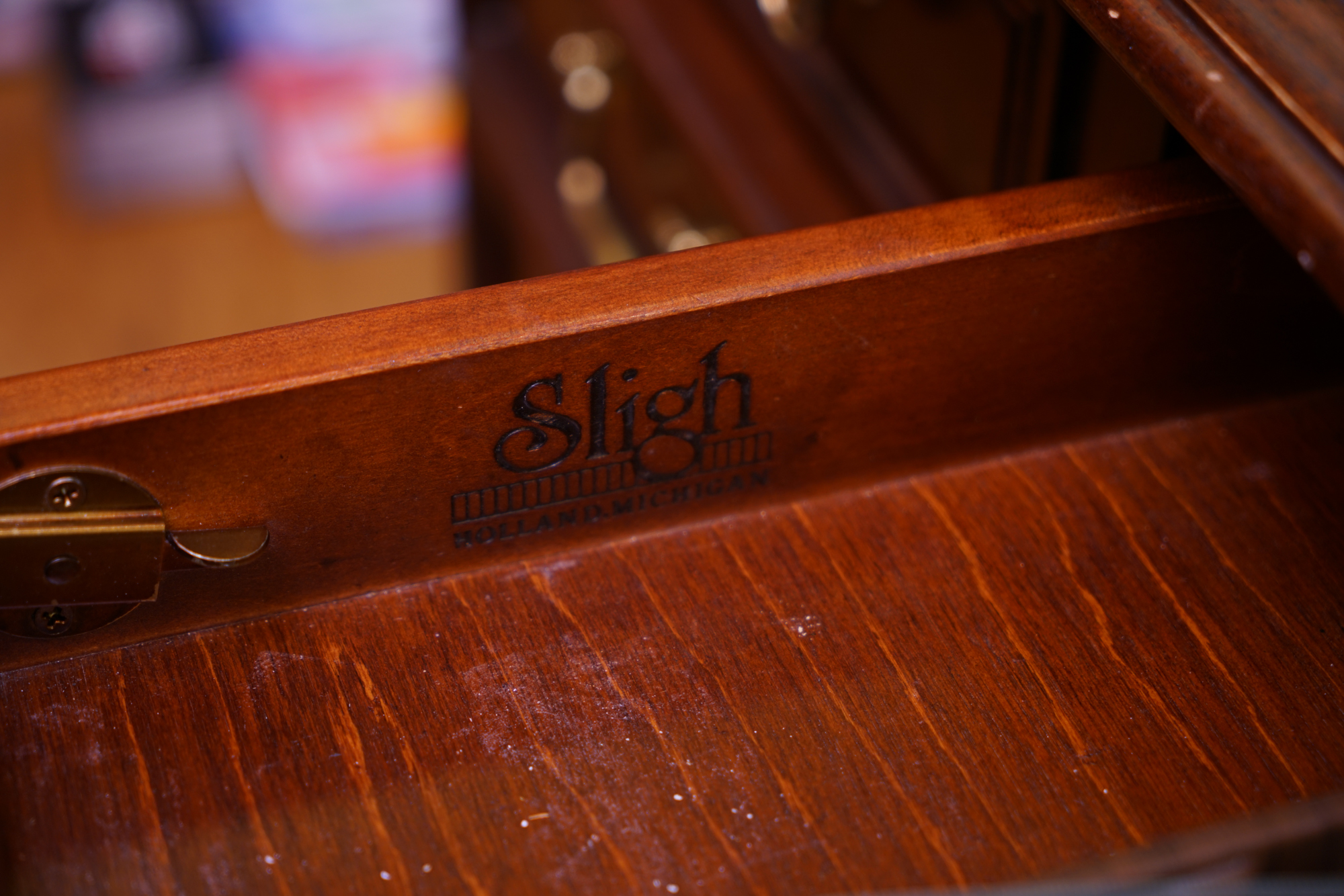 Mahogany Executive Desk by Sligh