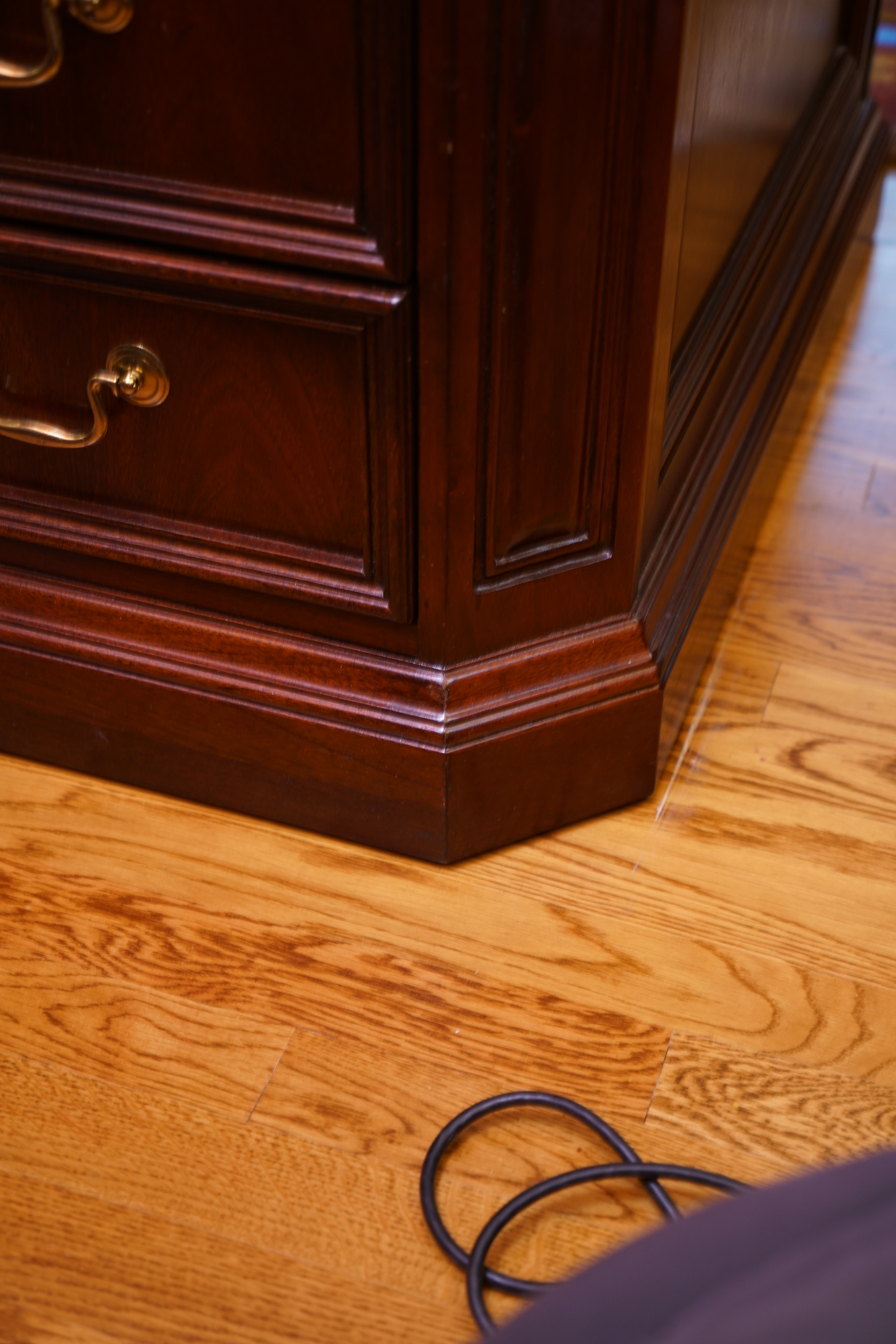 Mahogany Executive Desk by Sligh